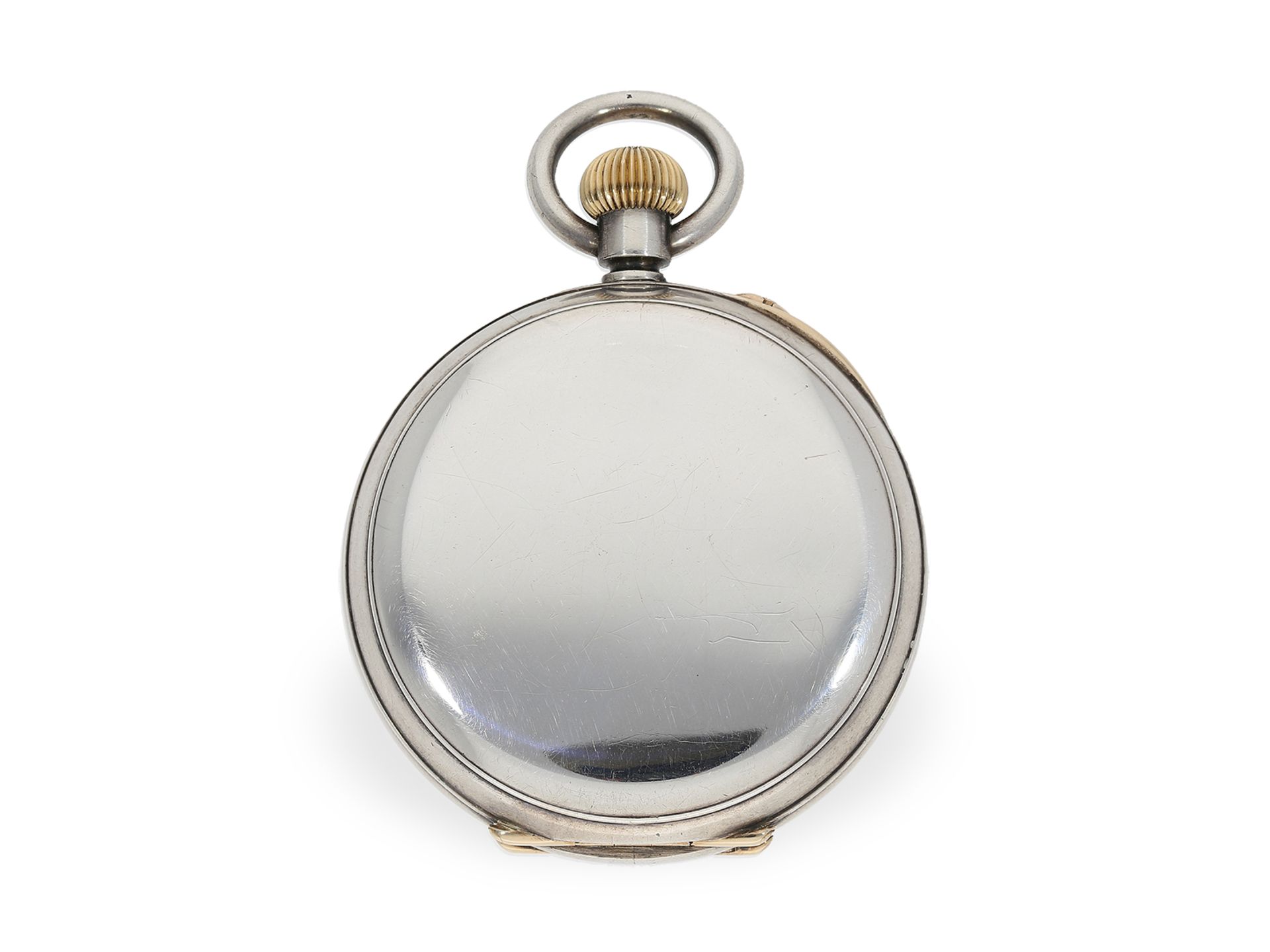 Taschenuhr: hochfeines Taschenchronometer August Ericsson No.351, ca.1890 - Bild 6 aus 6