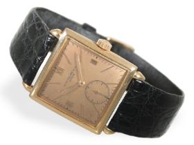 Armbanduhr: Frühe Patek Philippe Herrenuhr "Pink", 40er Jahre