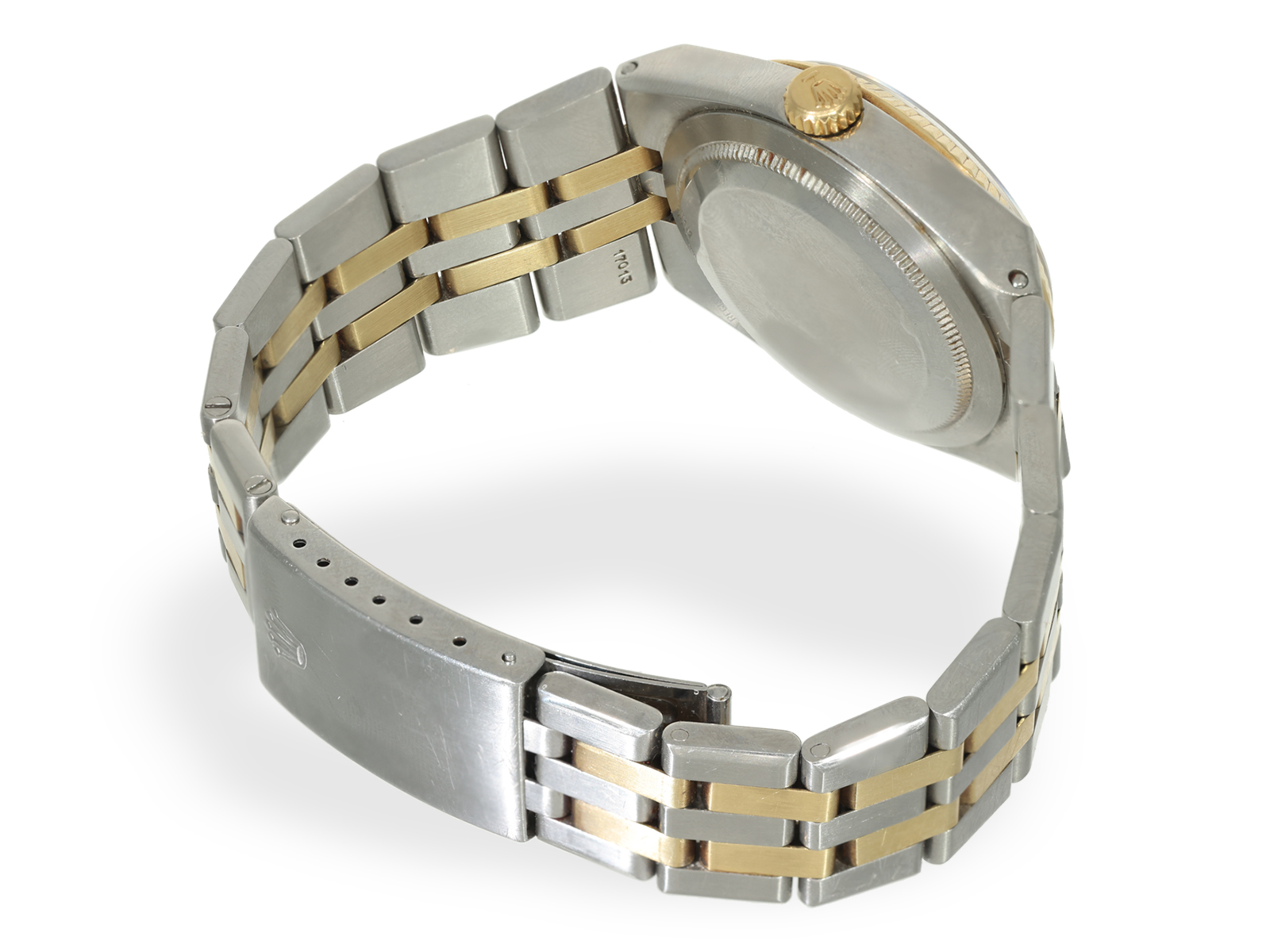 Wristwatch: vintage Rolex Datejust Oysterquartz, steel/gold - Image 4 of 4