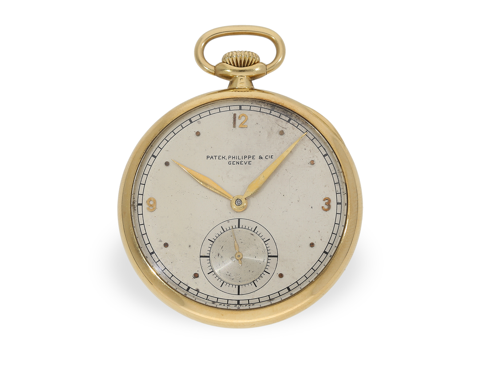 Pocket Watch: very Fine Patek Philippe dress watch with precision movement, Art Deco ca. 1930