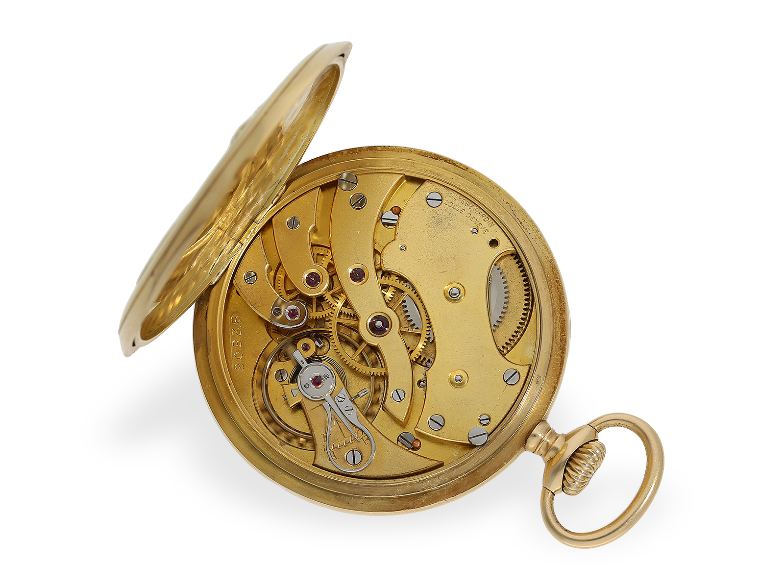 Pocket watch: extremely rare Ulysse Nardin marksman's watch, Federal Shooting Festival Aarau 1924 - Image 3 of 6