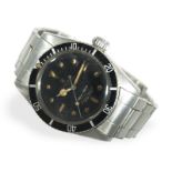 Wristwatch: extremely rare Rolex Submariner Ref. 6538 Big Crown-Four Liner, ca. 1958