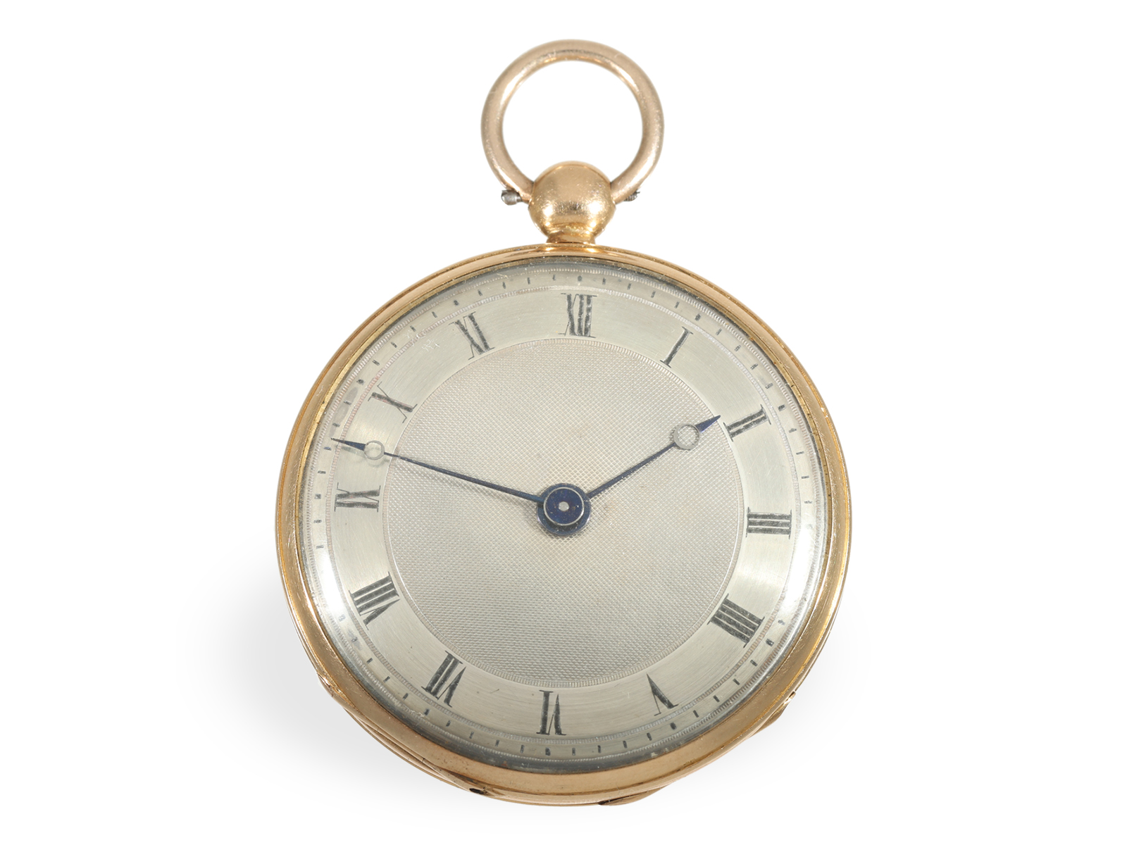 Pocket watch: pink gold lepine in very good condition, ca. 1840