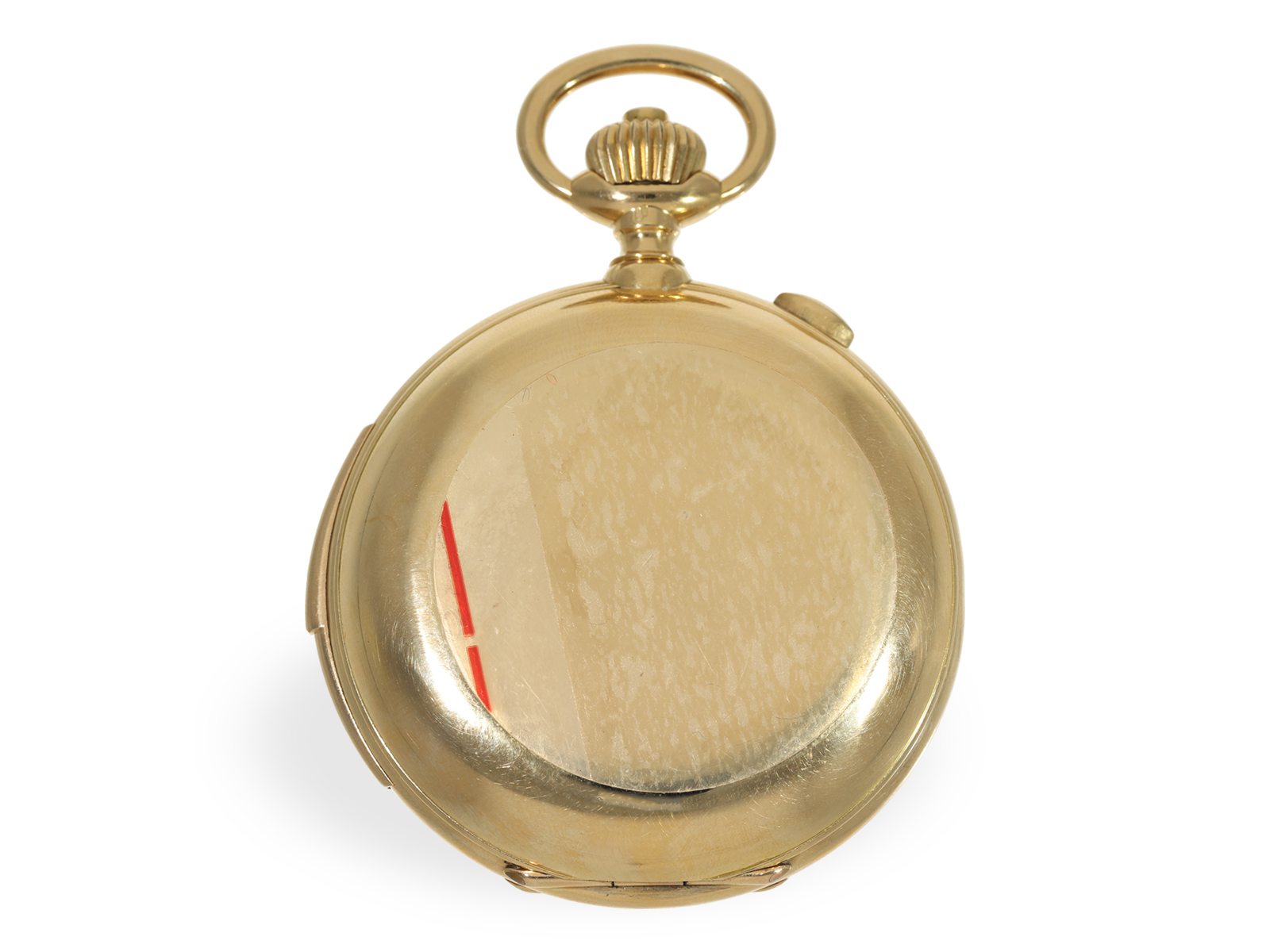 Pocket watch: heavy astronomical gold hunting case watch with 8 complications, C.Barbezat-Baillot, L - Image 7 of 7