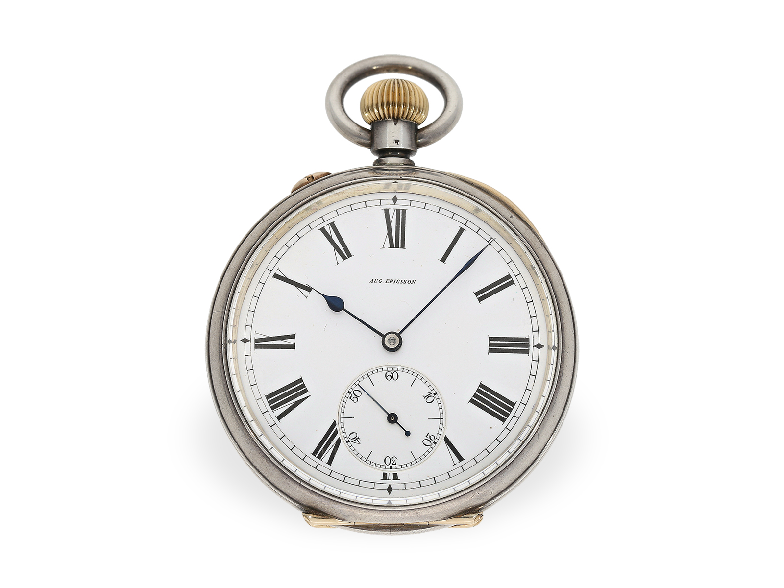 Pocket Watch: very fine pocket chronometer August Ericsson No.351, ca. 1890