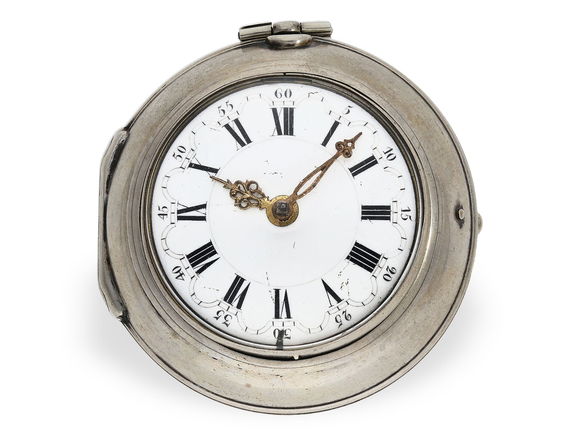 Pocket watch: exceptionally large Geneva oignon, ca. 1700, Denis Dominice Geneva