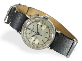 Armbanduhr: seltener, früher Girard Perregaux Chronograph mit Pulsometerskala, ca. 1940