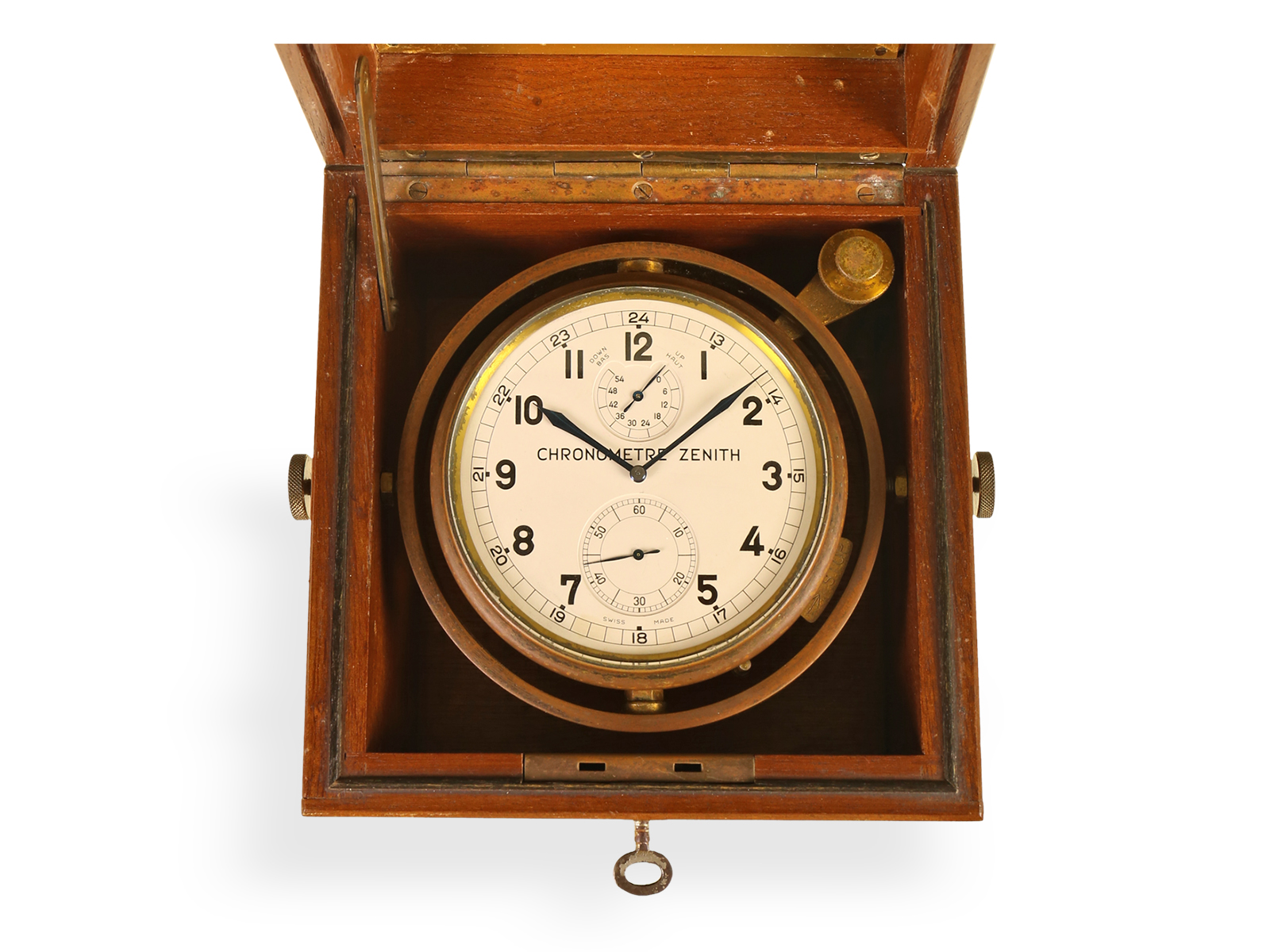 Excellently preserved Zenith marine chronometer, 1930s - Image 2 of 7
