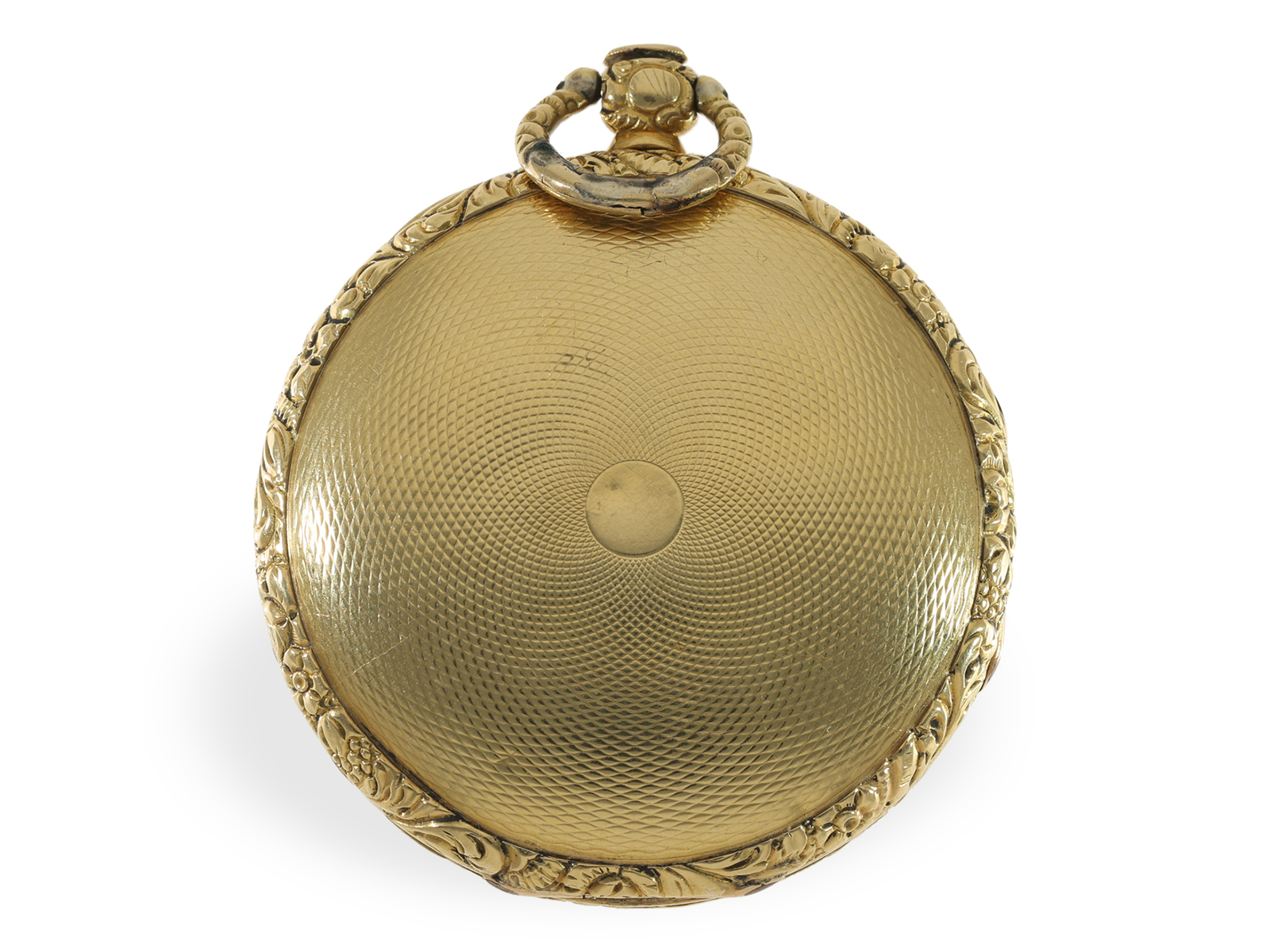 Pocket watch: gold verge watch from around 1830, owned by the Falinskys (manor) - Image 6 of 6