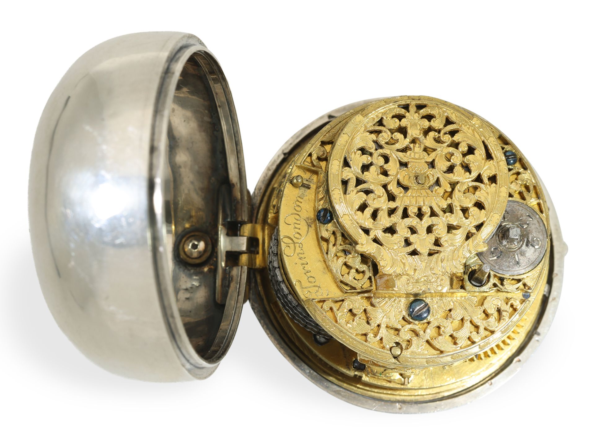 Pocket watch: important, highly complicated single-hand astronomical verge watch with 8 astronomical - Image 2 of 10