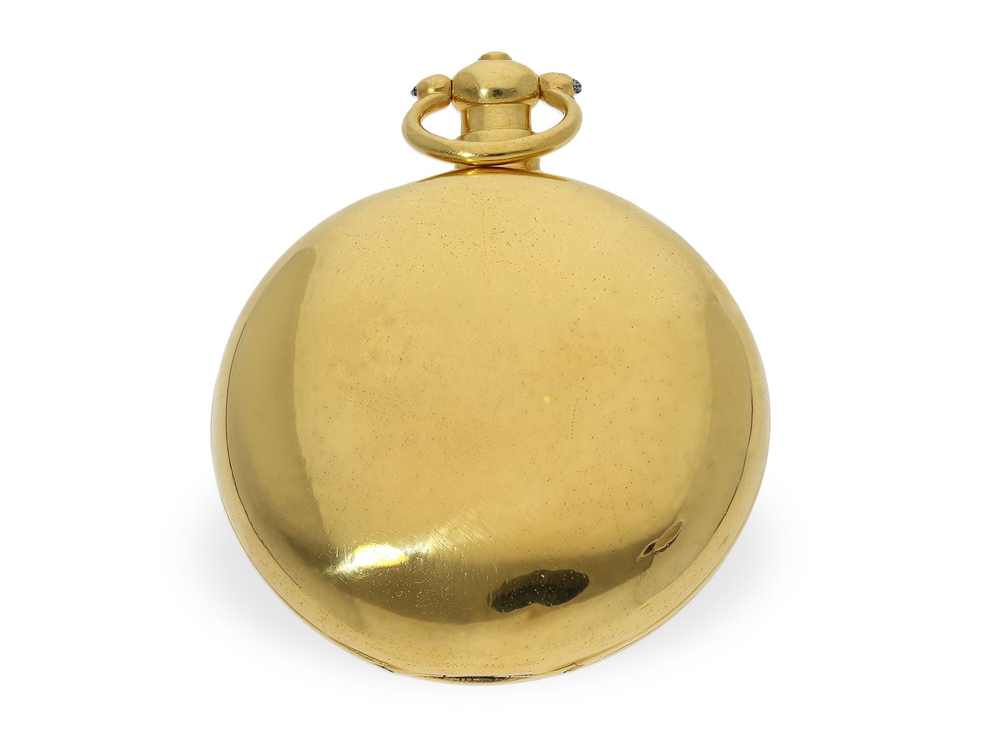 Große Taschenuhr für den chinesischen Markt, Ilbery London, Duplex, ca. 1820 - Bild 5 aus 5