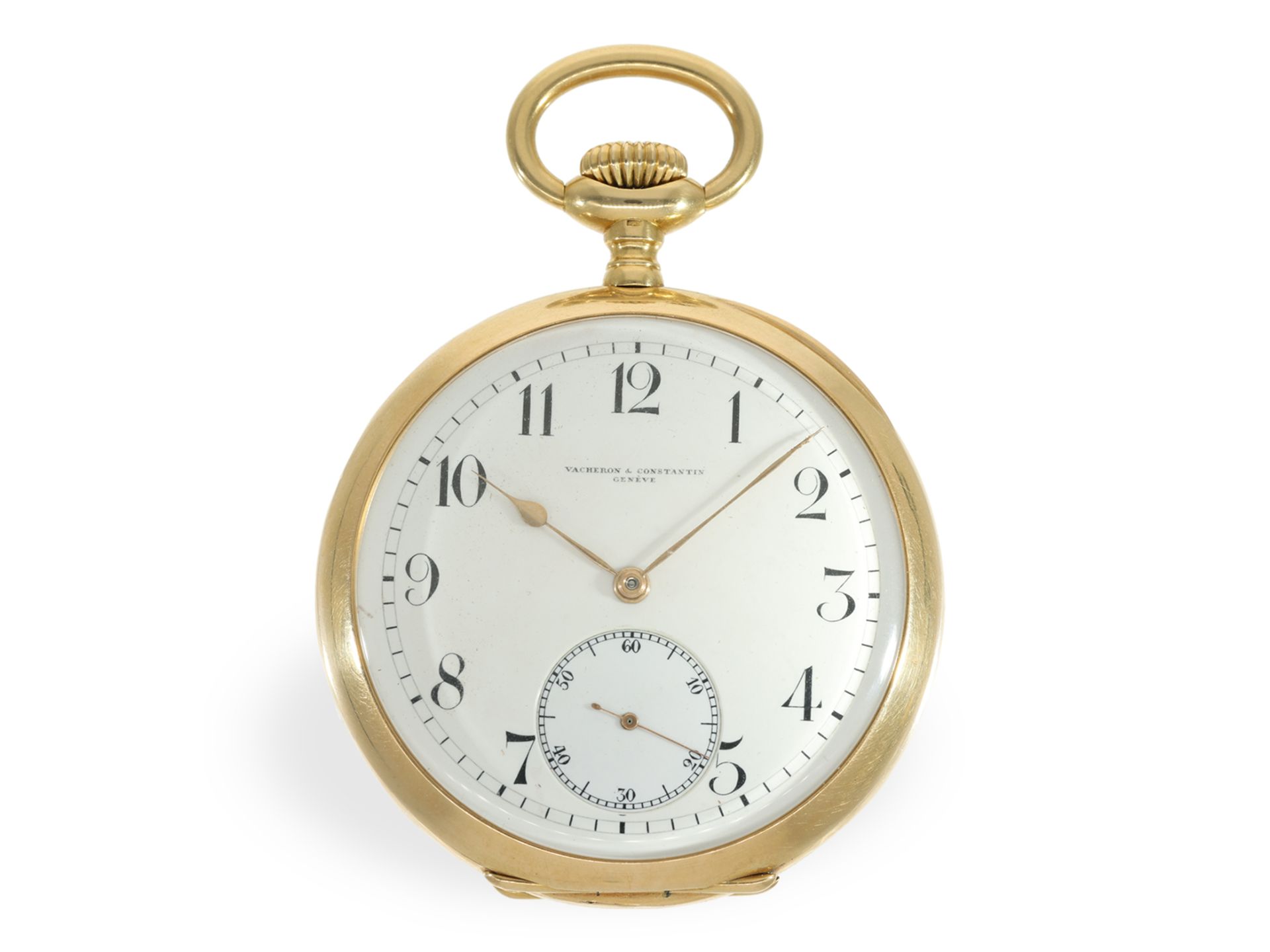 Taschenuhr: feines Genfer Ankerchronometer von Vacheron & Constantin, ca.1910