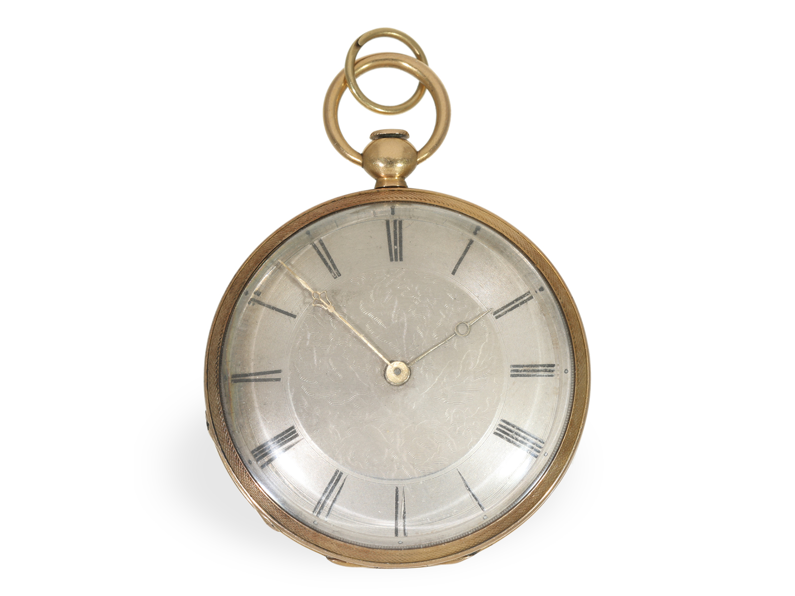 Pocket watch: very flat lepine around 1820