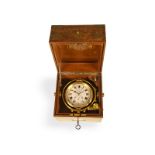 Extremely rare, small 2-day chronometer, Vacheron & Constantin No. 370698, with extract from the arc