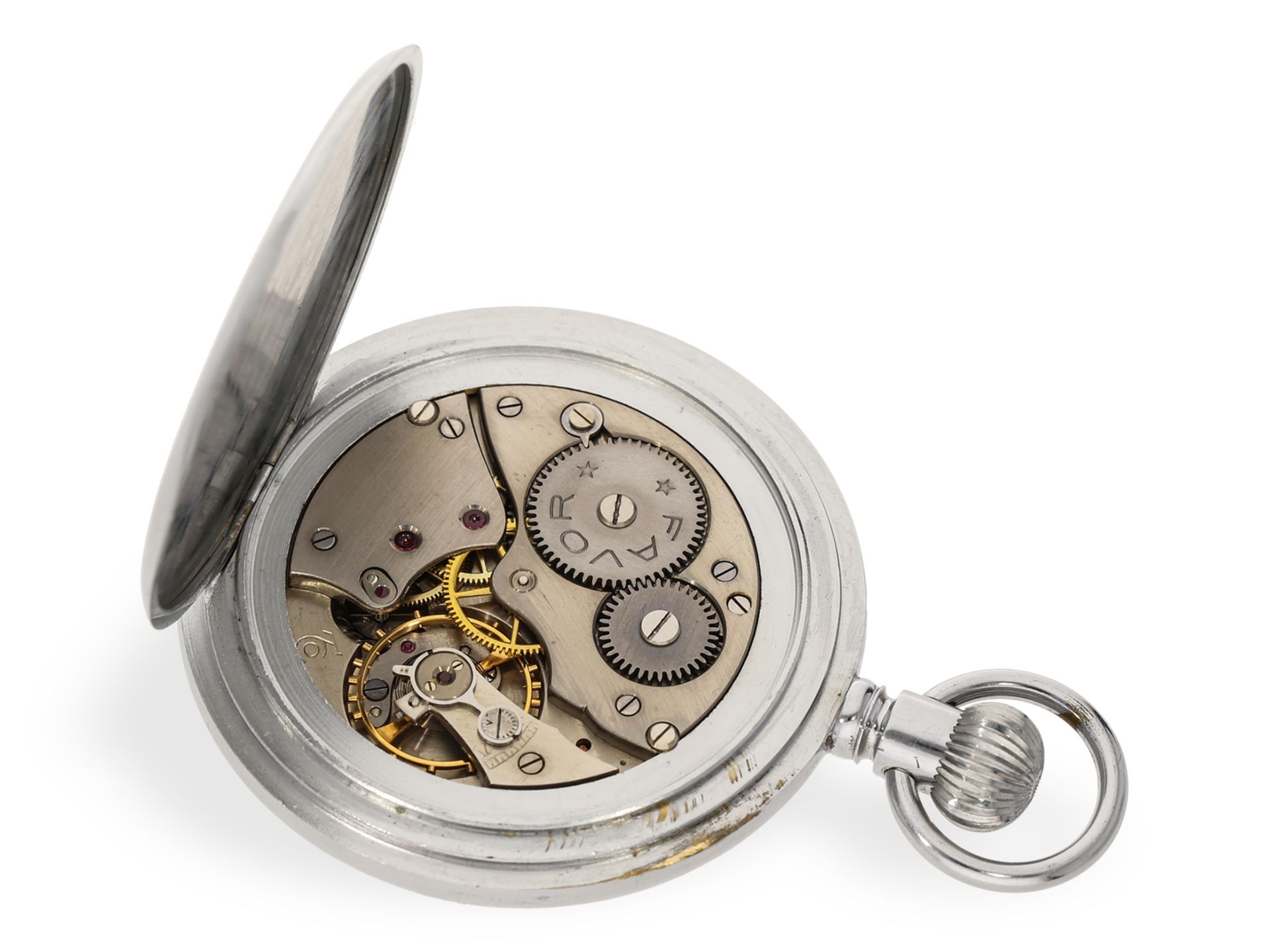 Pocket watch: pair of NEW-OLD-STOCK deck watches, "Schätzle & Tschudin" for the Deutsche Seewarte in - Image 3 of 6