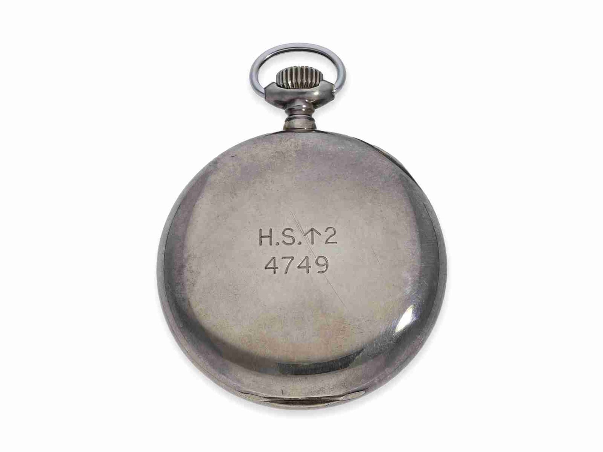 Taschenuhr: erstklassig erhaltenes Vacheron & Constantin Beobachtungschronometer für das britische M - Bild 5 aus 5
