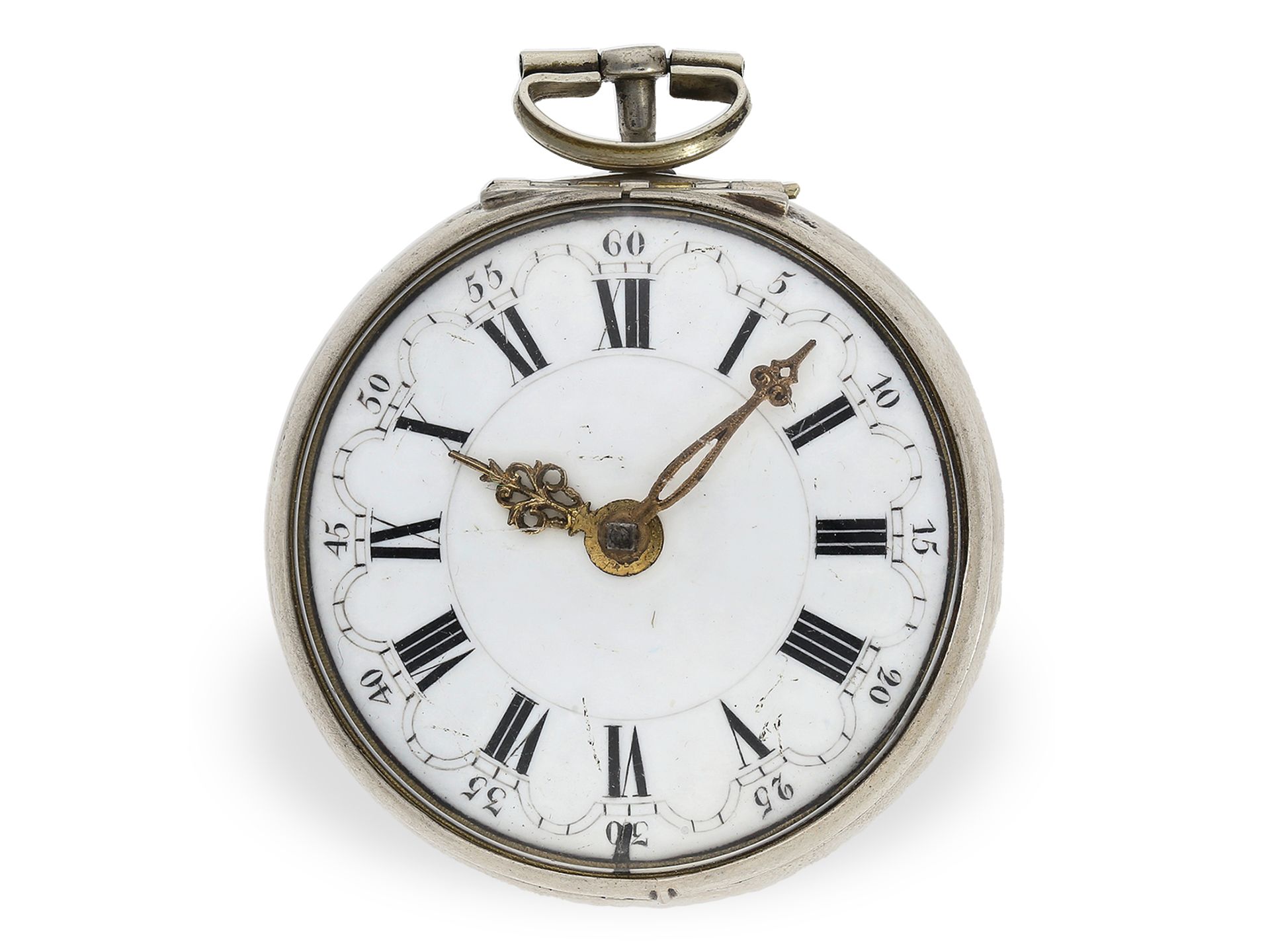 Pocket watch: exceptionally large Geneva oignon, ca. 1700, Denis Dominice Geneva - Image 4 of 7