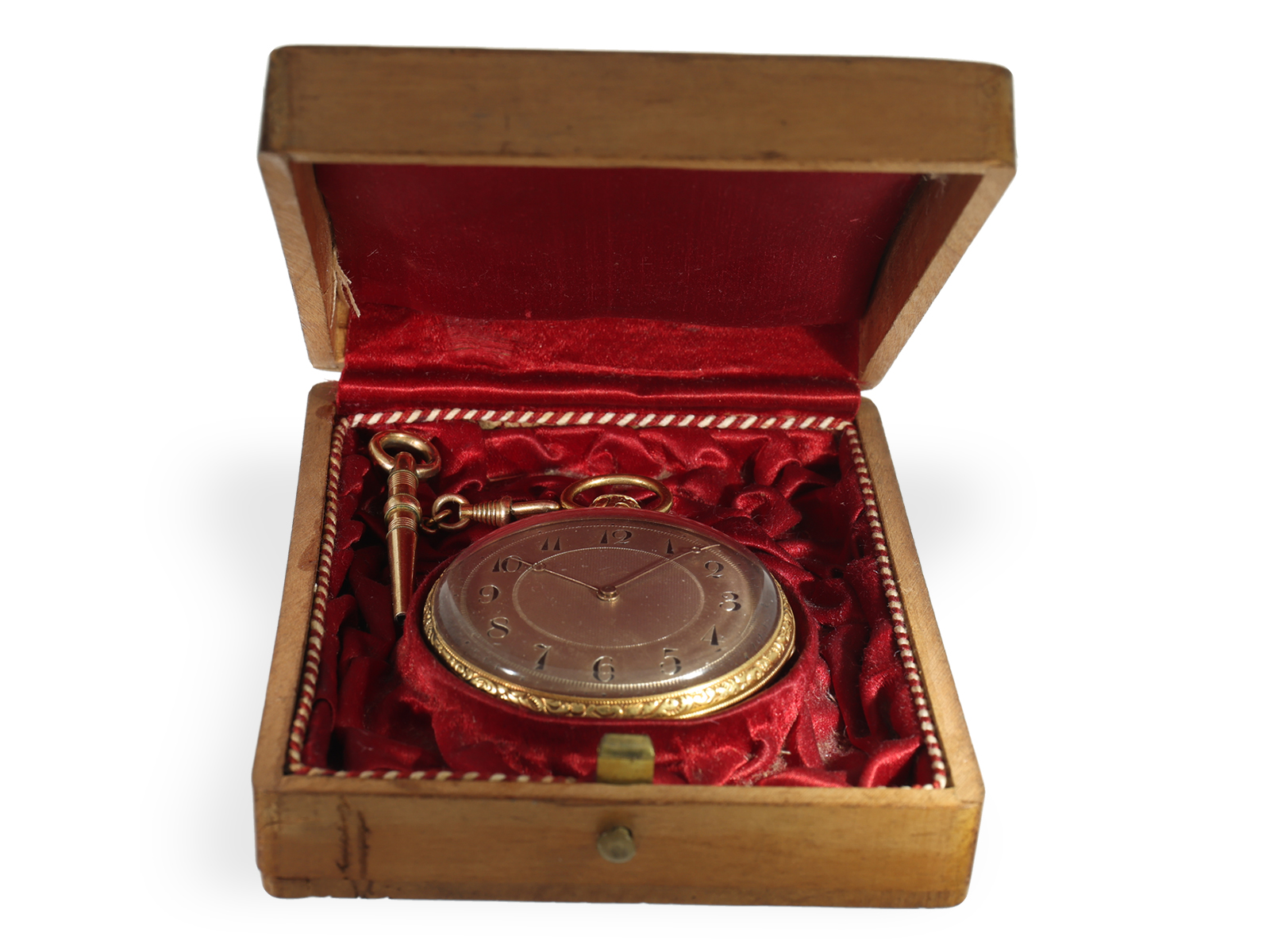 Pocket watch: very rare ladies' pocket watch with repeater, Jeannot Droz a Besancon ca. 1850 - Image 3 of 7