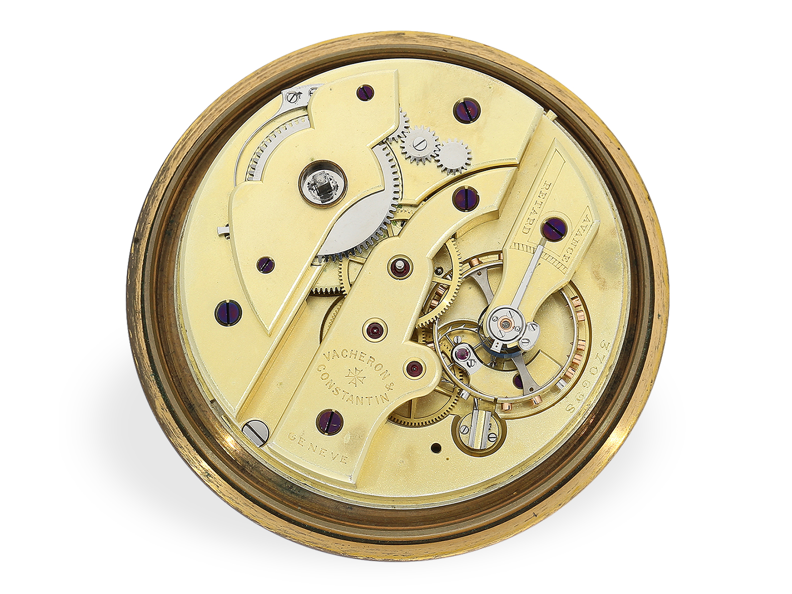 Extremely rare, small 2-day chronometer, Vacheron & Constantin No. 370698, with extract from the arc - Image 5 of 6