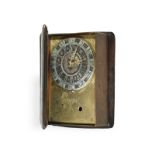 Pocket watch: extremely rare verge watch in book form, signed Steiger, probably from southern German