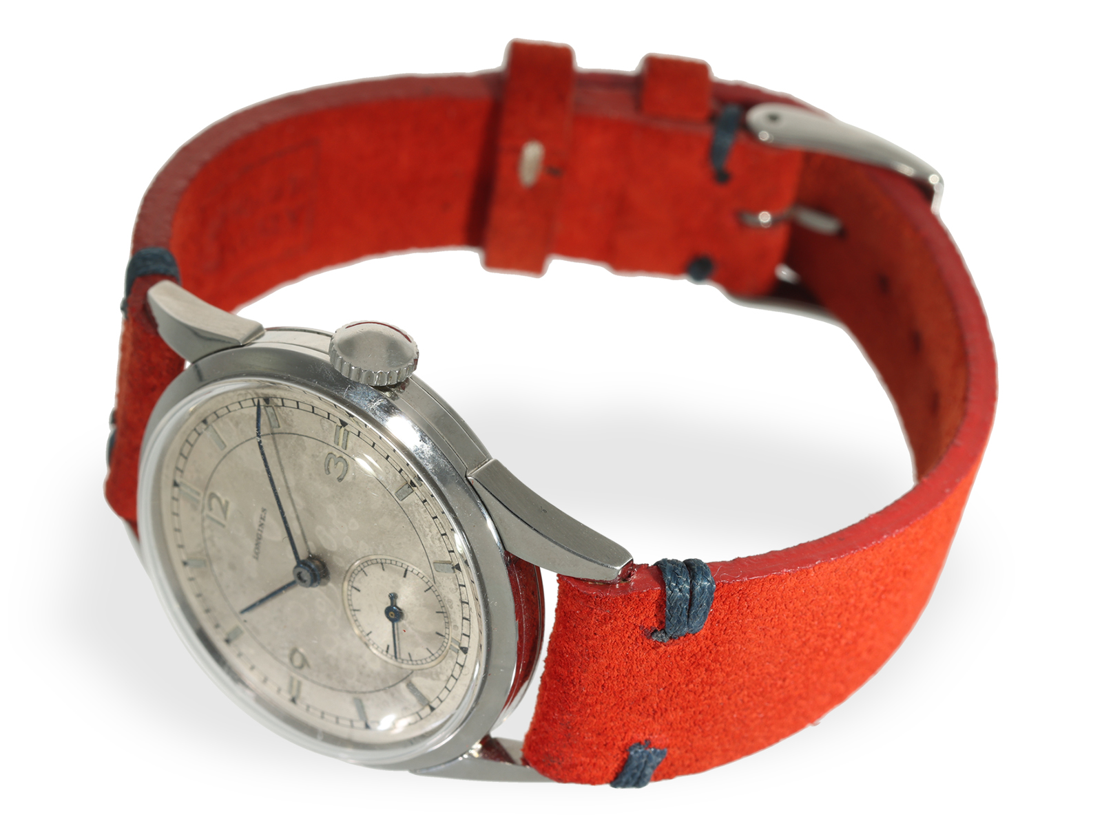 Wristwatch: Longines from 1956, rare reference 6666, with extract from the archives - Image 4 of 8