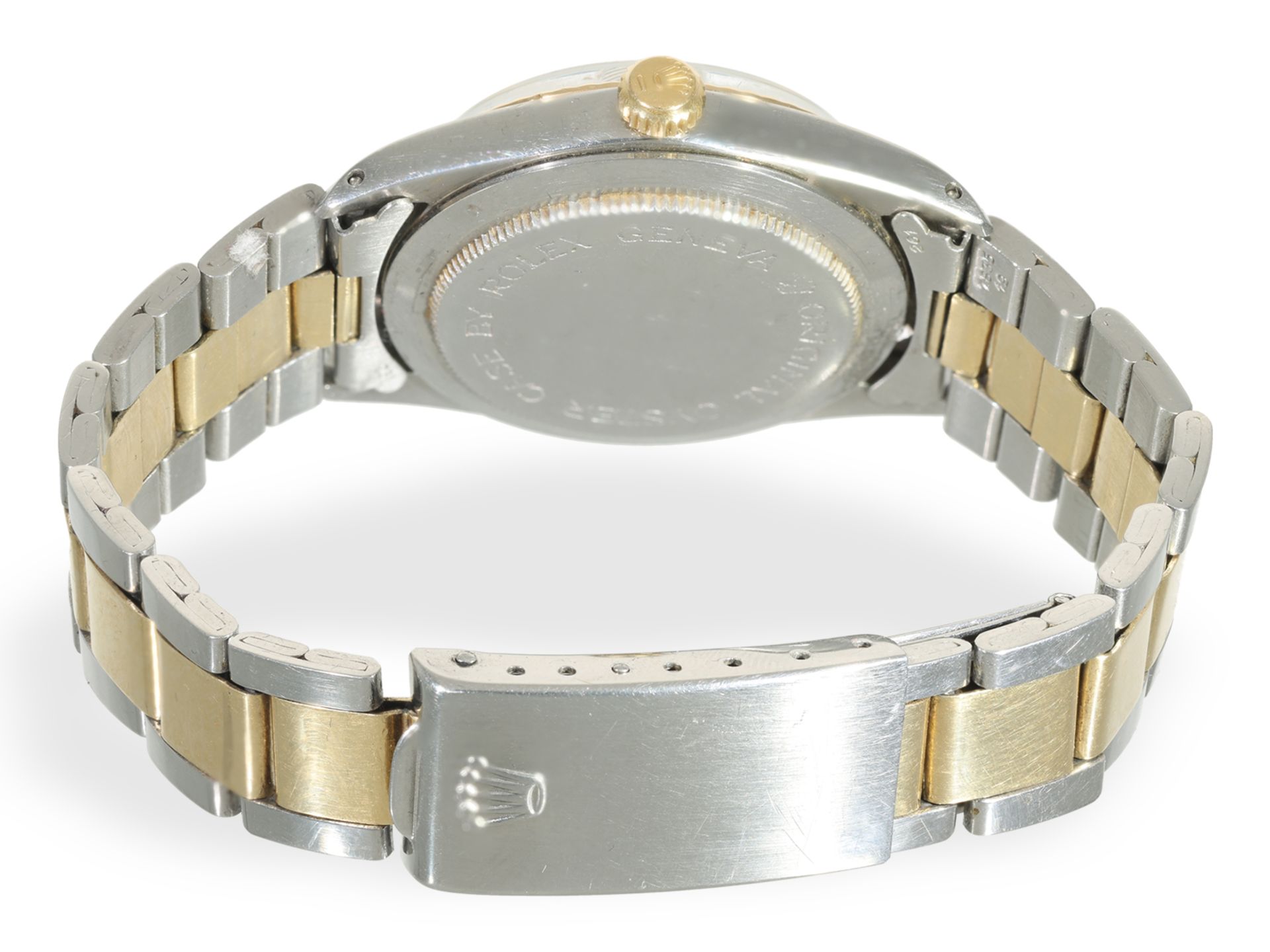 Armbanduhr: vintage Tudor Prince Oysterdate, Stahl/Gold - Bild 3 aus 8