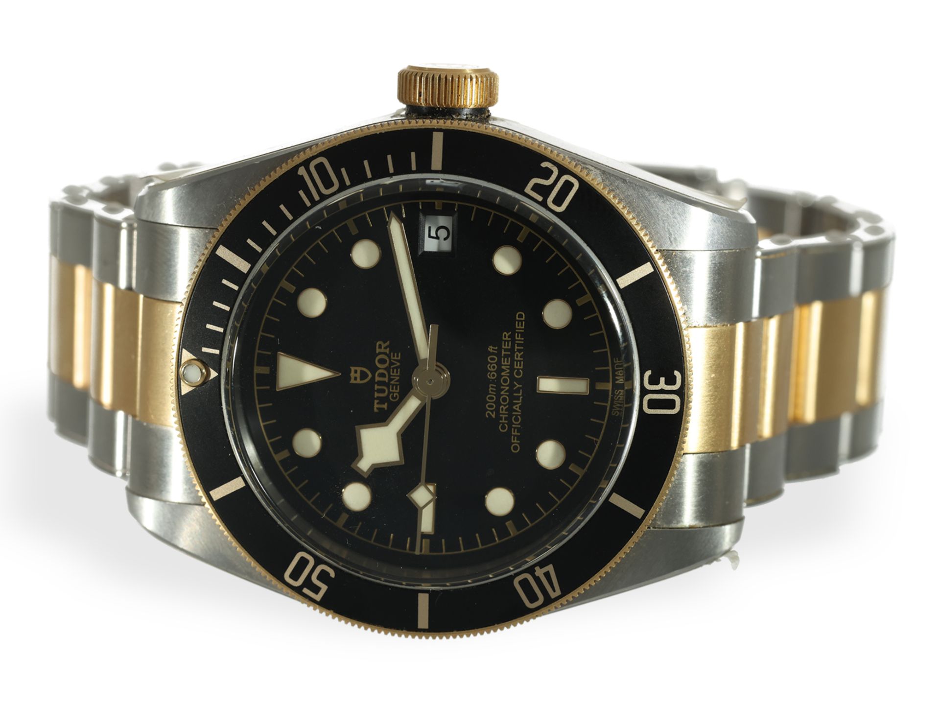 Armbanduhr: nahezu neuwertige Tudor "Black Bay" Ref. 79733N, Full-Set von 2021 - Bild 3 aus 9