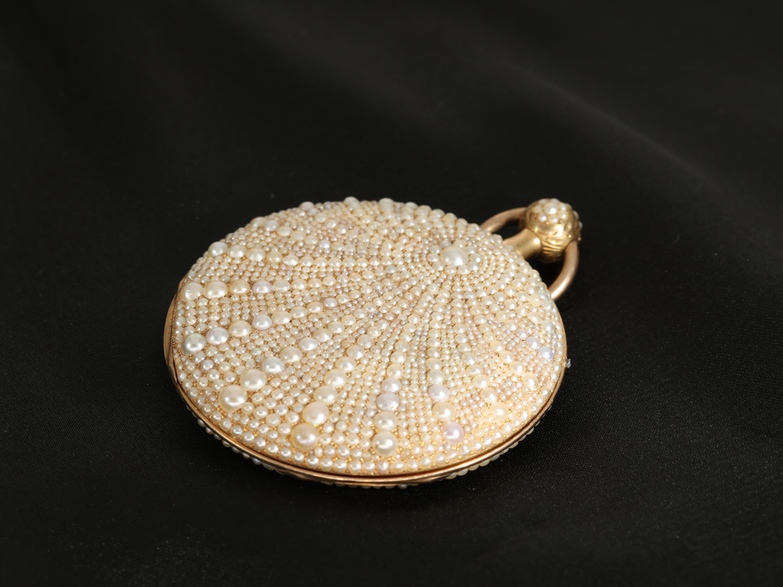 Important, museum-quality pocket watch with Oriental pearl setting and repeater, probably Bautte & M - Image 9 of 10