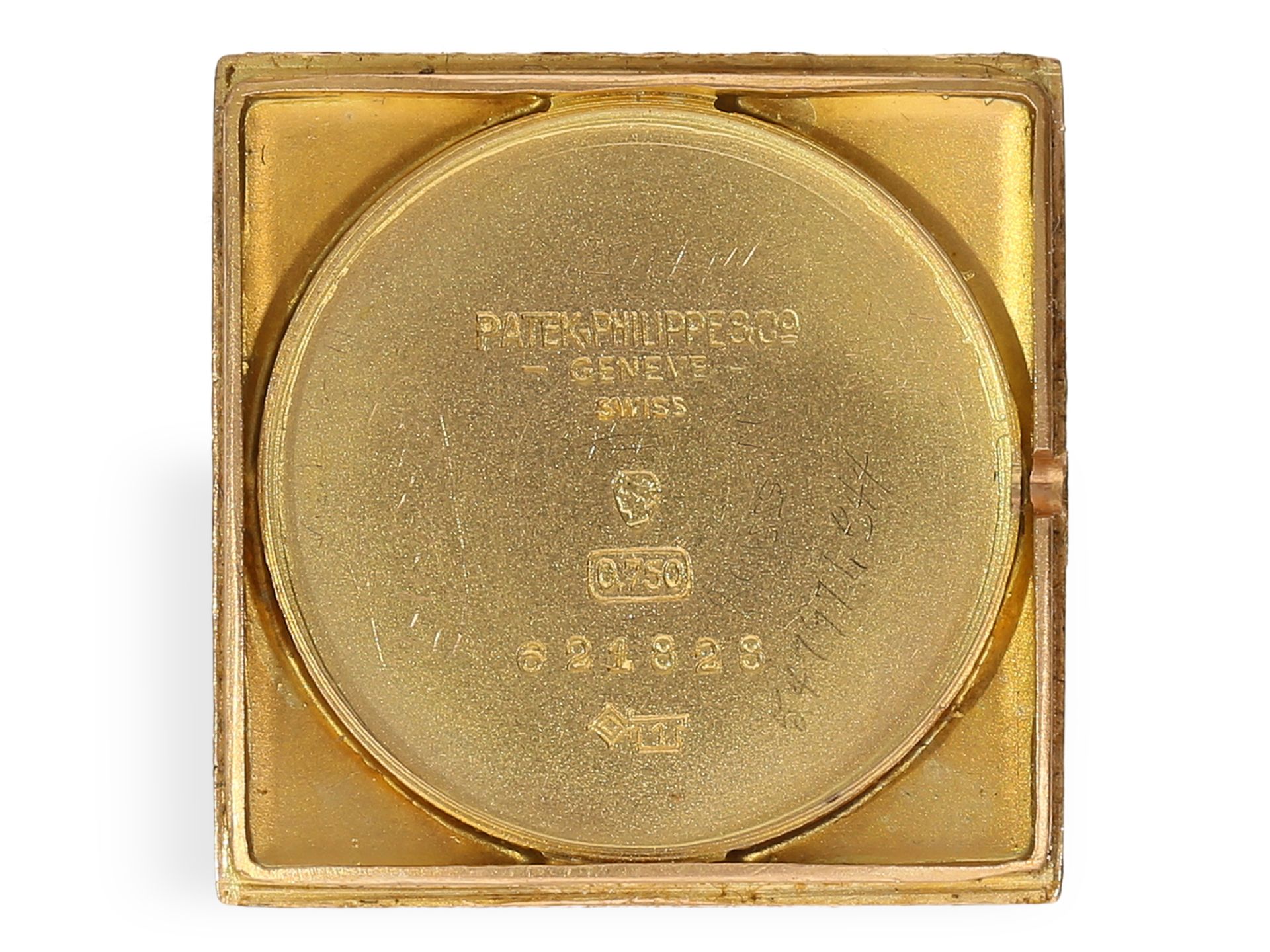 Wristwatch: early Patek Philippe men's watch "Pink", 1940s - Image 8 of 8