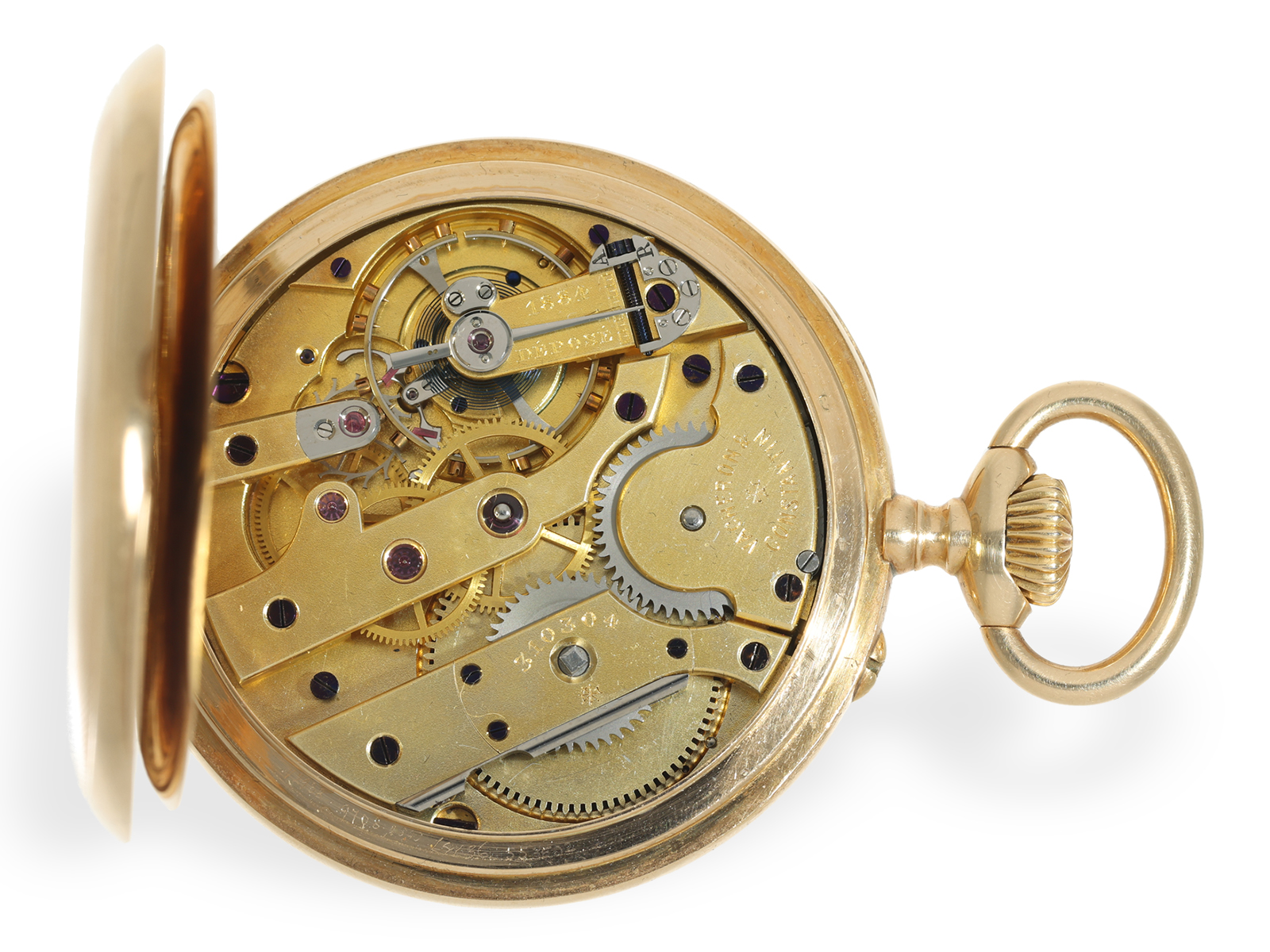 Pocket watch: very well preserved pocket chronometer by Vacheron & Constantin, ca. 1905 - Image 3 of 6