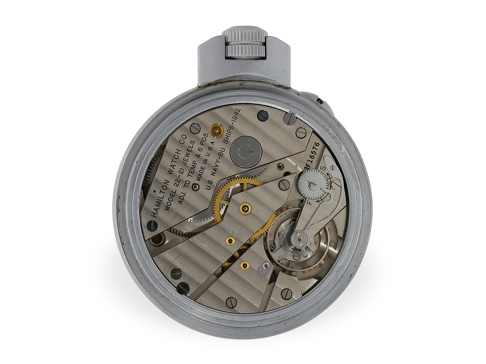 American marine chronometer from WW2, Hamilton Model 22, 1942 - Image 2 of 6