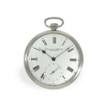 Pocket watch: IWC steel dress watch, reference 5301, calibre 972, 1970s