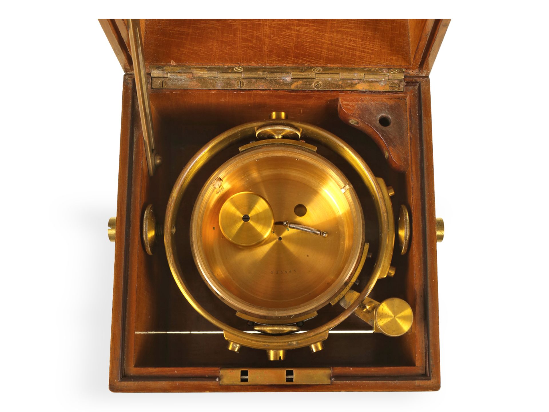 Hervorragend erhaltenes Zenith Marinechronometer, 30er Jahre - Bild 3 aus 7