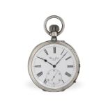 Pocket watch: extremely rare Ulysse Nardin chronometer with electric contact device, ca. 1880