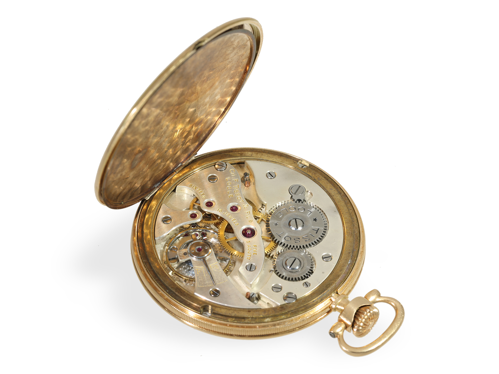 Pocket watch: excellently preserved dress watch by Tissot, ca. 1925 - Image 5 of 6