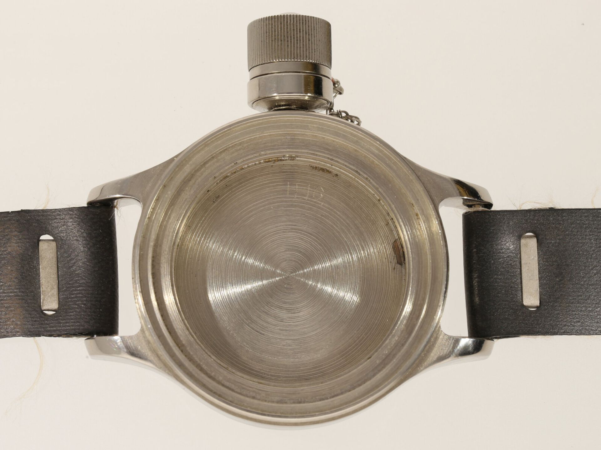 Armbanduhr: Interessante,außergewöhnliche vintage Militär-Taucheruhr russischer Herkunft, Slatousker - Bild 4 aus 5