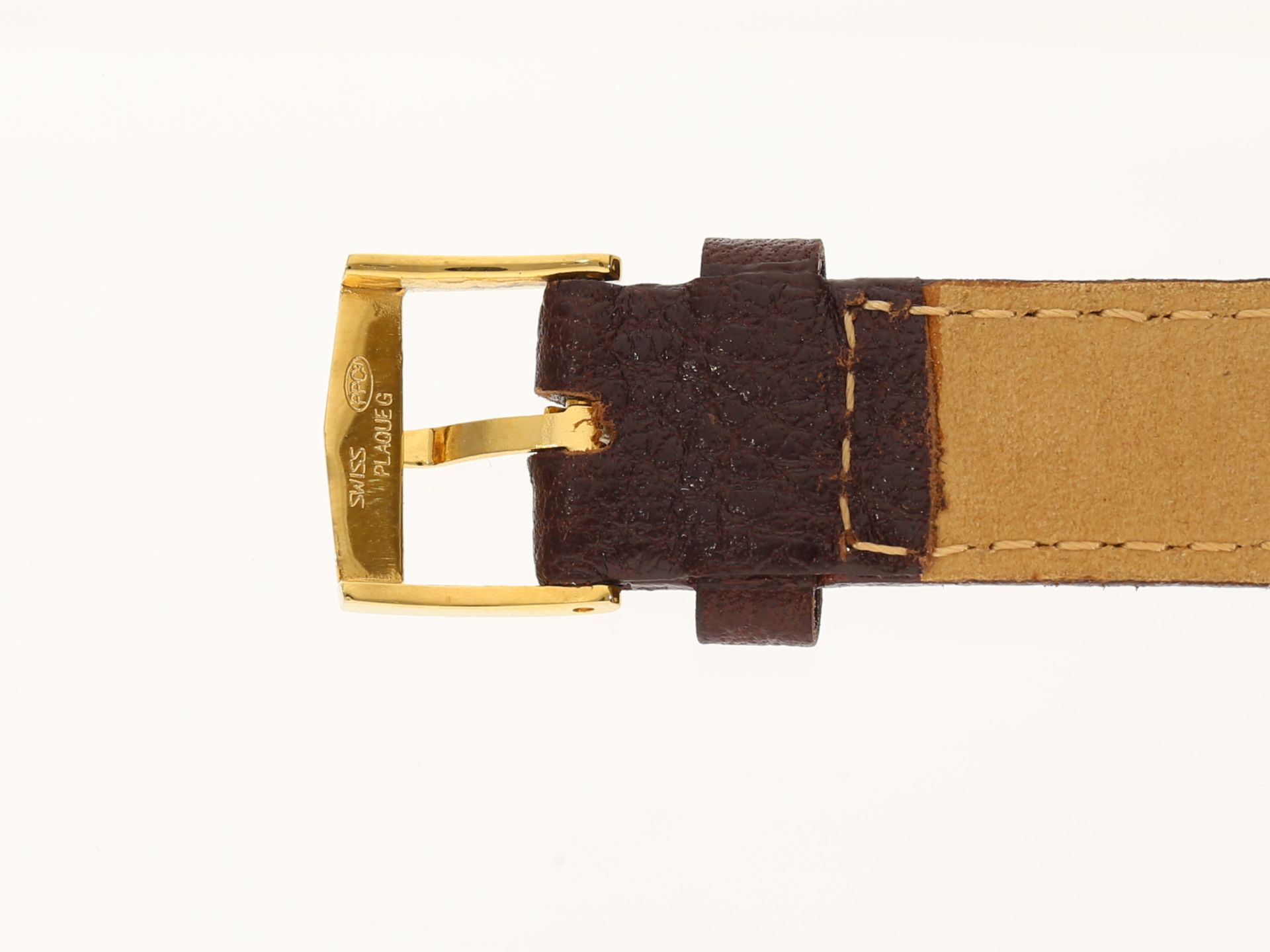 Armbanduhr: vintage Patek Philippe TOP HAT Ref. 1450 in 18K Gold, 1940er - Bild 8 aus 8