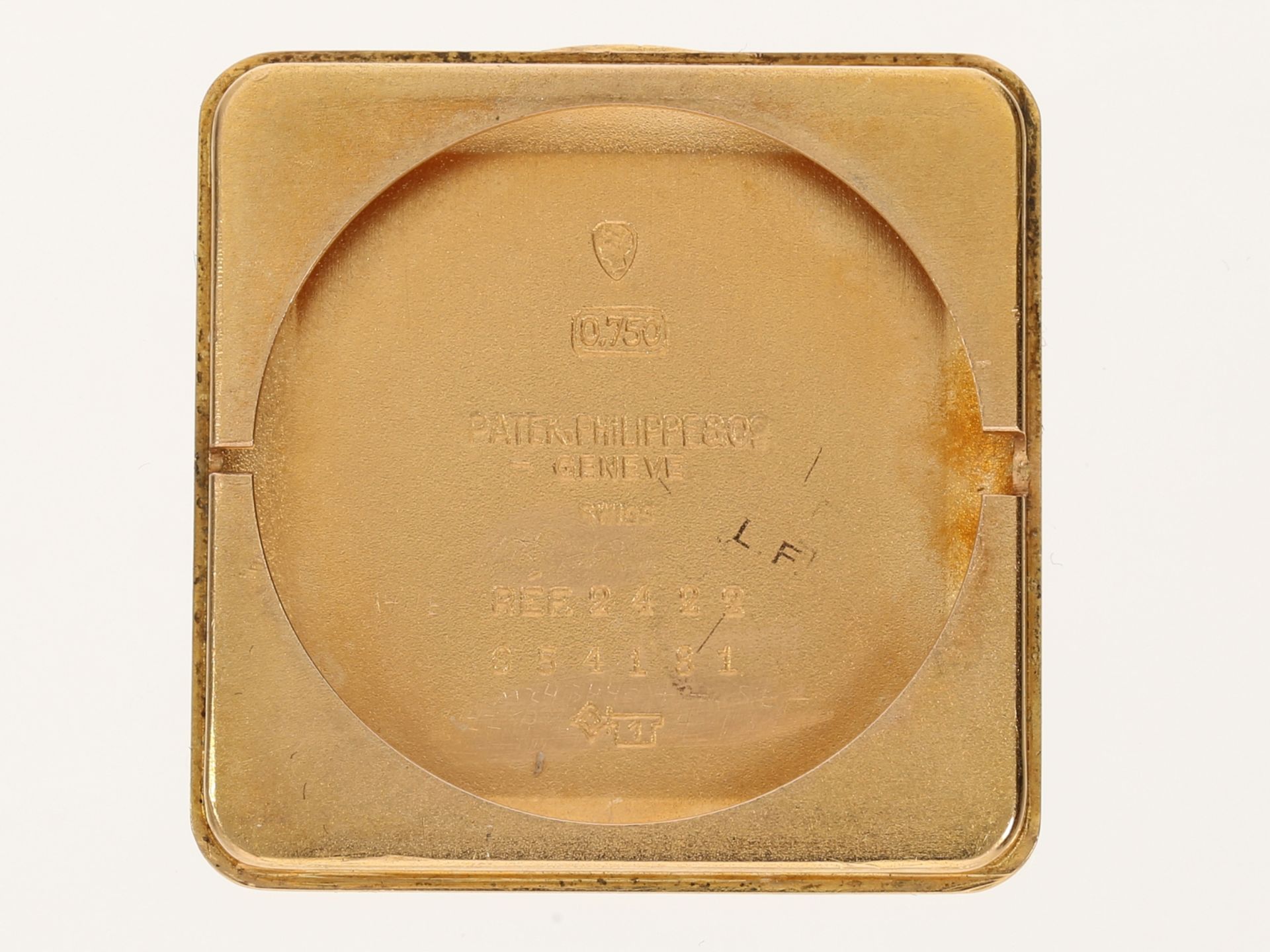Armbanduhr: sehr seltene vintage Herrenarmbanduhr von Patek Philippe REF. 2422, 1940er - Bild 6 aus 6