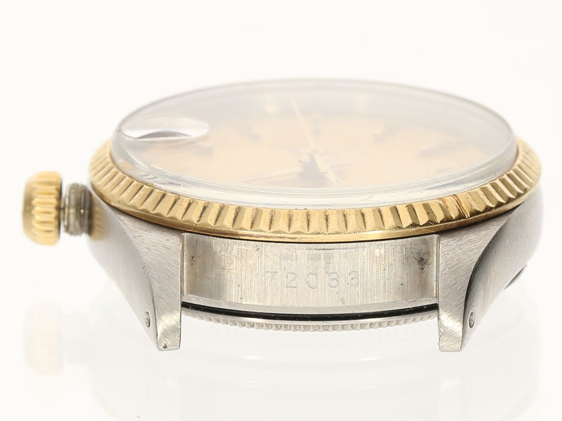 Armbanduhr: vintage Tudor Prince Oysterdate in Stahl/Gold, Ref. 72033, Ende 1980er Jahre - Bild 8 aus 8