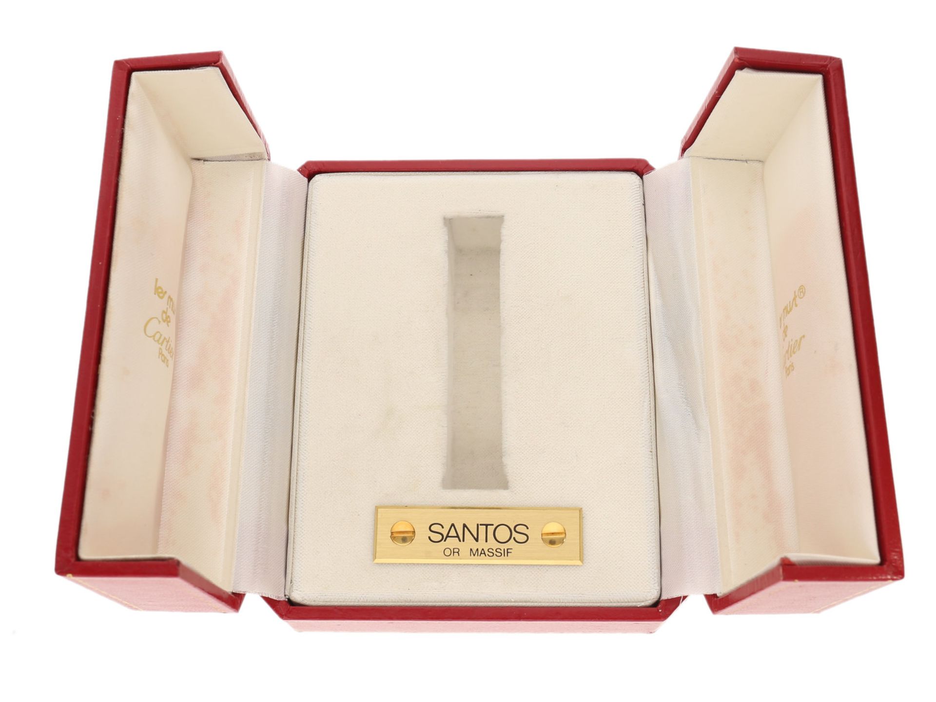 Interessantes Konvolut originale Cartier Boxen für Armbanduhren und Armreife - Bild 7 aus 9