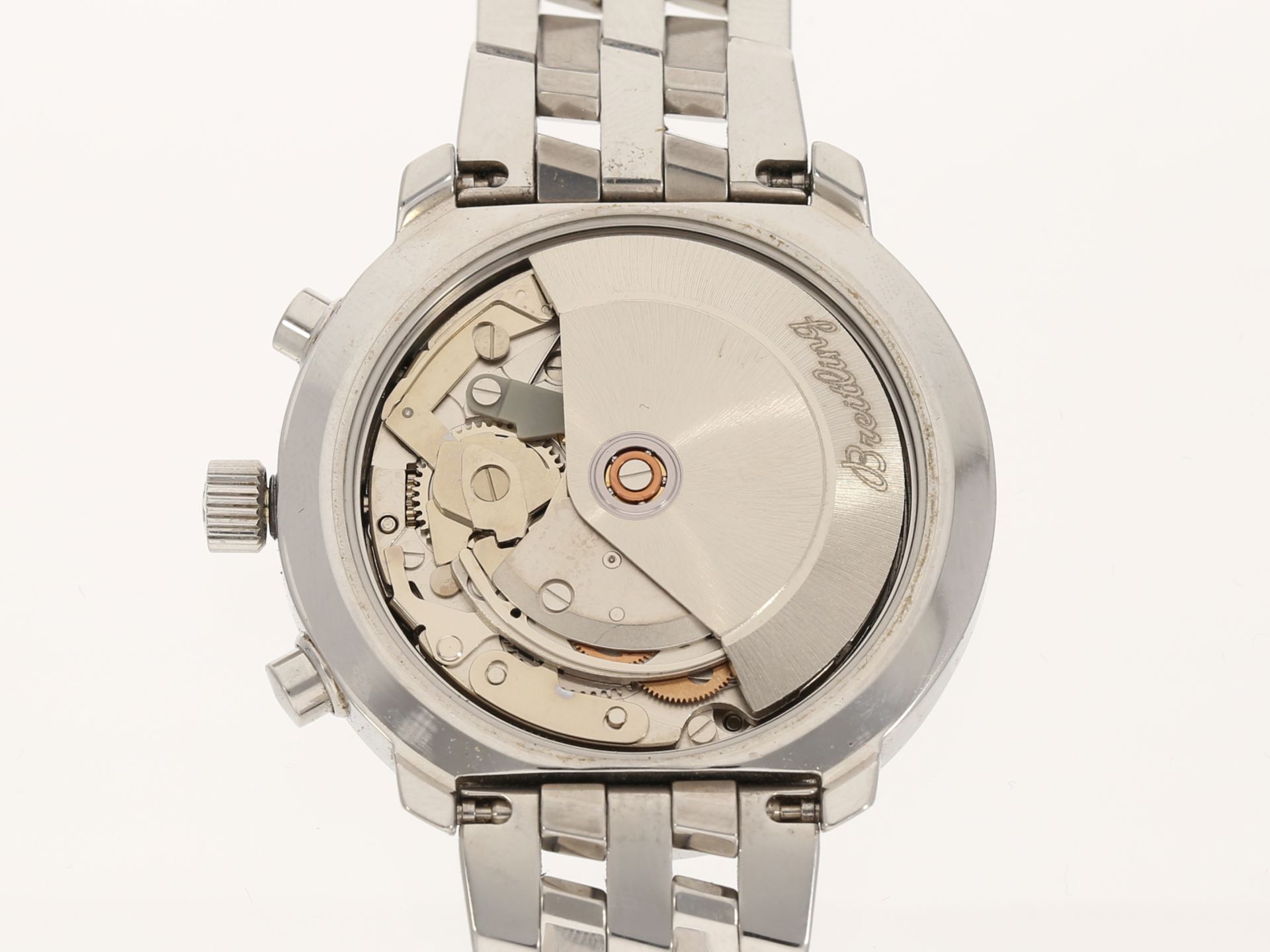 Armbanduhr: Breitling Astromat Longitude A20405 in Stahl, 1990er - Bild 4 aus 6