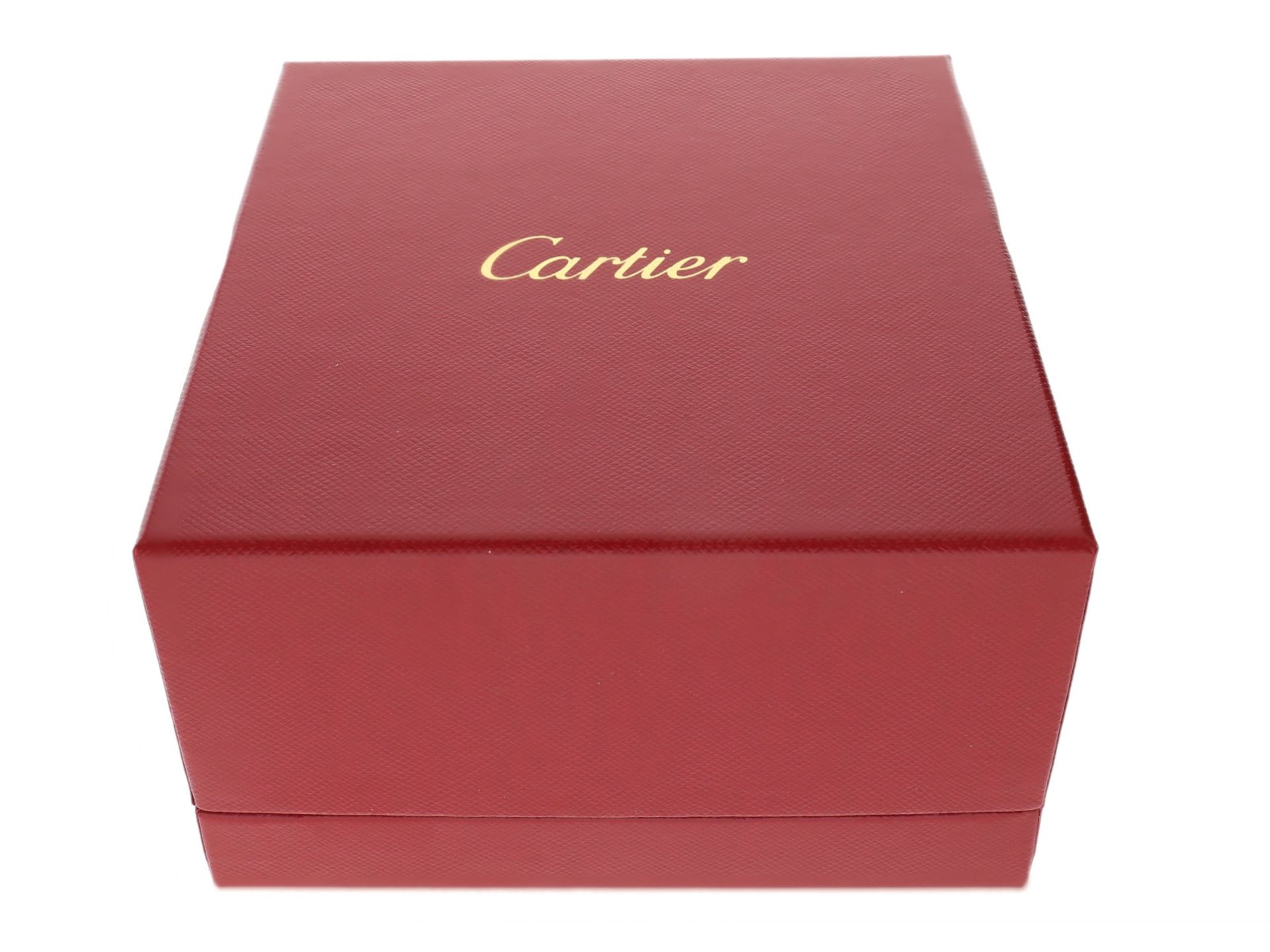 Interessantes Konvolut originale Cartier Boxen für Armbanduhren und Armreife - Bild 8 aus 9