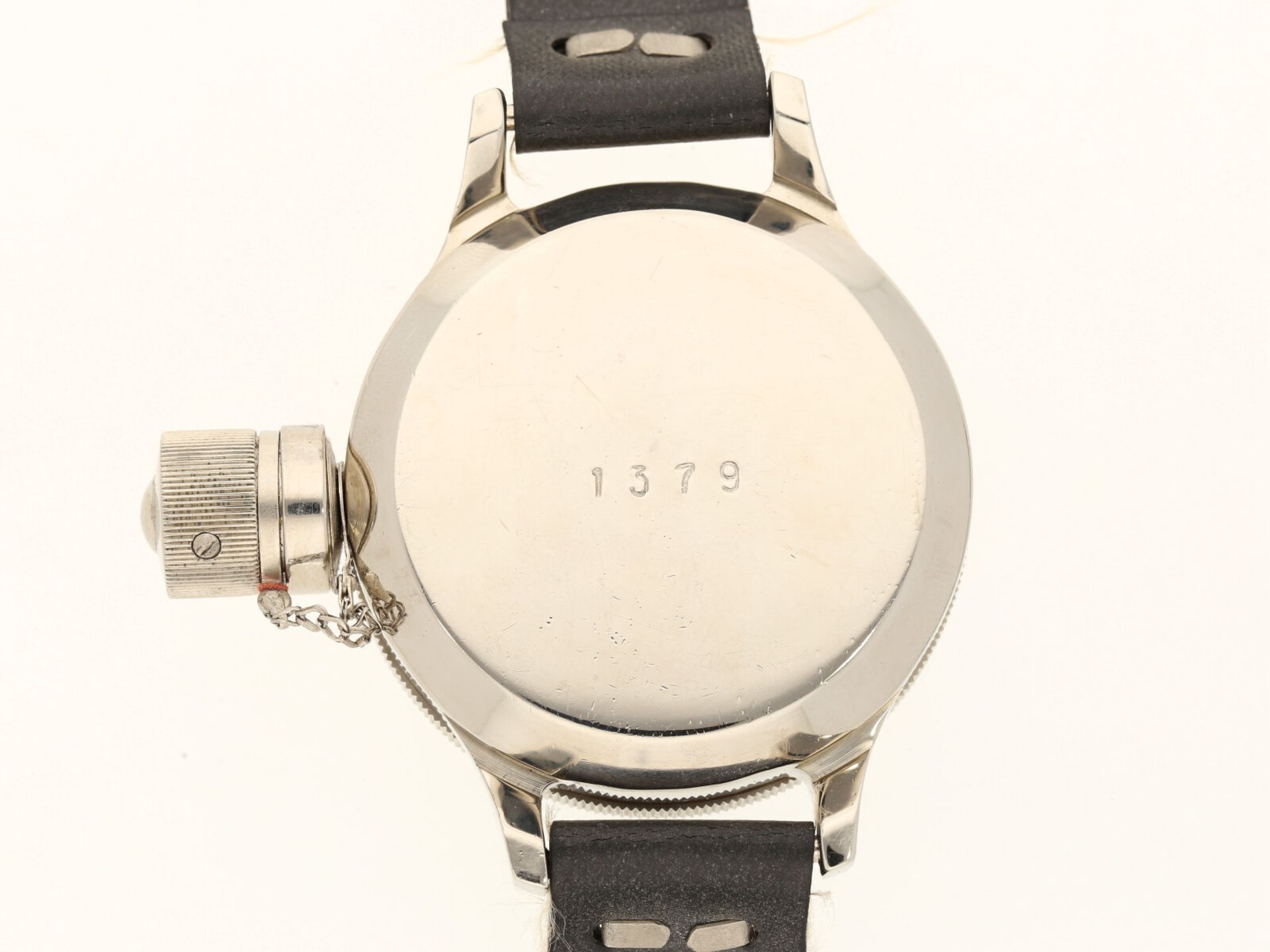 Armbanduhr: Interessante,außergewöhnliche vintage Militär-Taucheruhr russischer Herkunft, Slatousker - Bild 3 aus 5