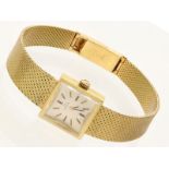 Armbanduhr: vintage Damenuhr von Omega, 18K Gold