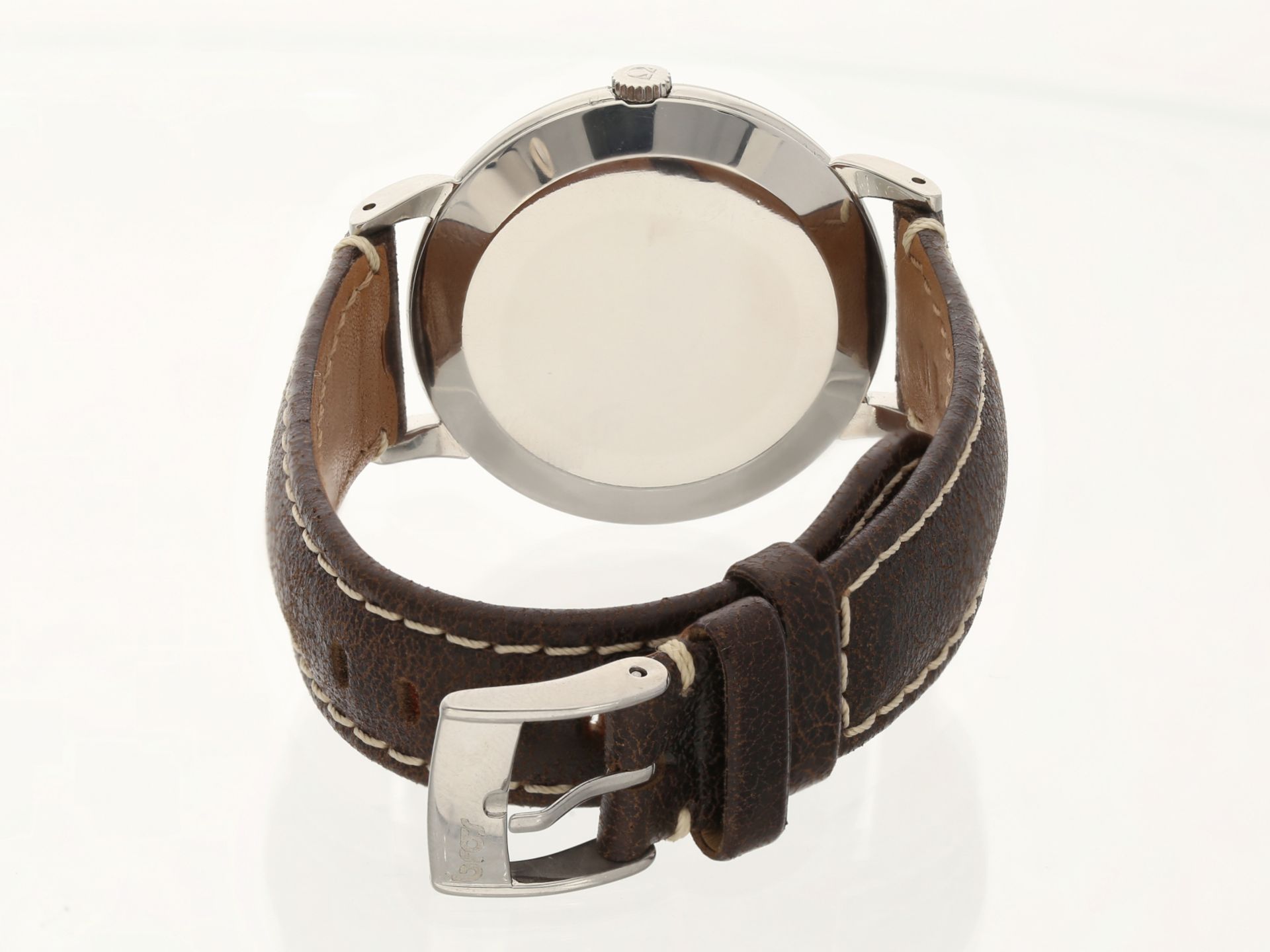 Armbanduhr: vintage Omega 2482-2 Jumbo in Stahl, 1950er - Bild 3 aus 6
