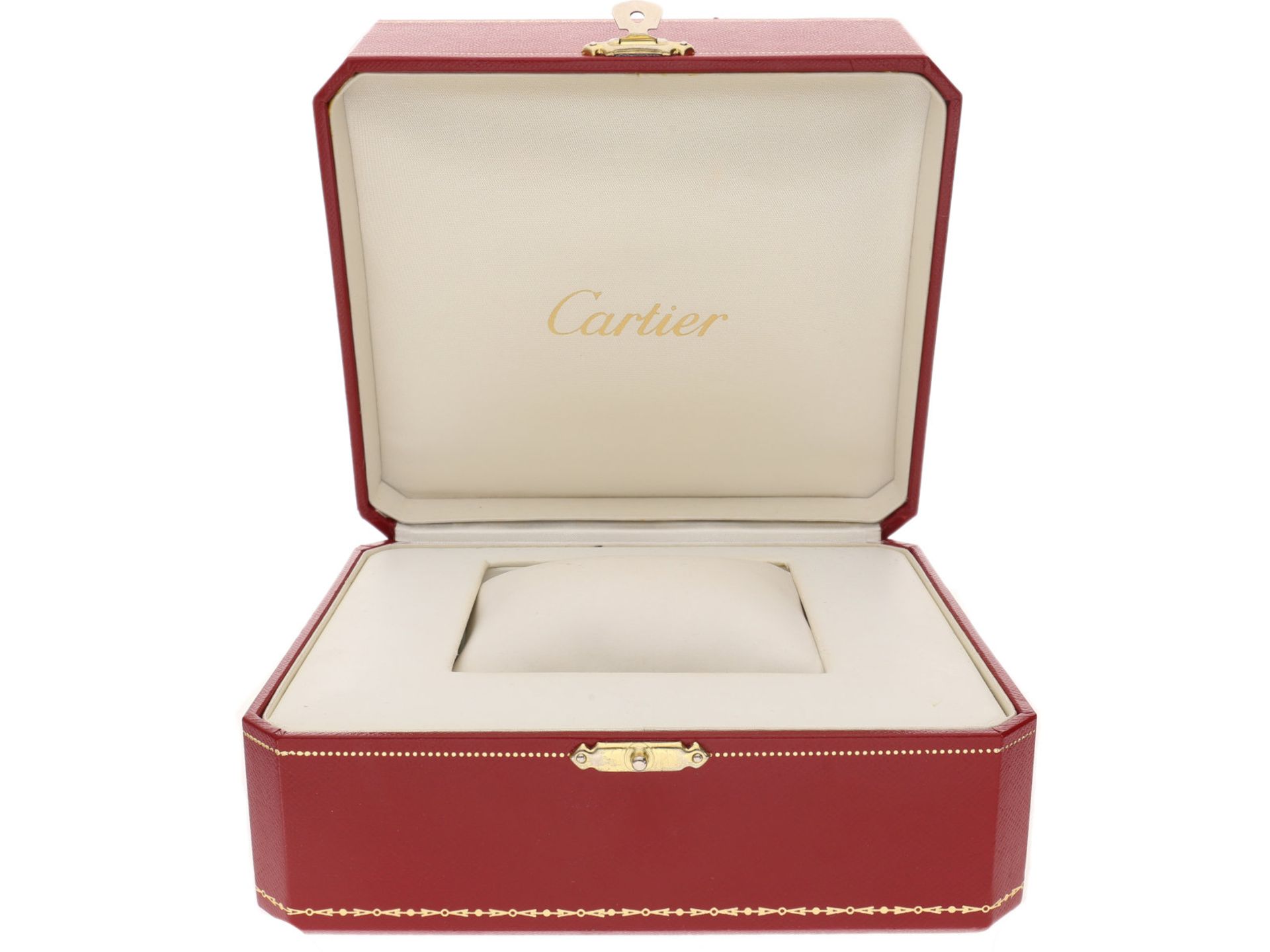 Interessantes Konvolut originale Cartier Boxen für Armbanduhren und Armreife - Bild 5 aus 9