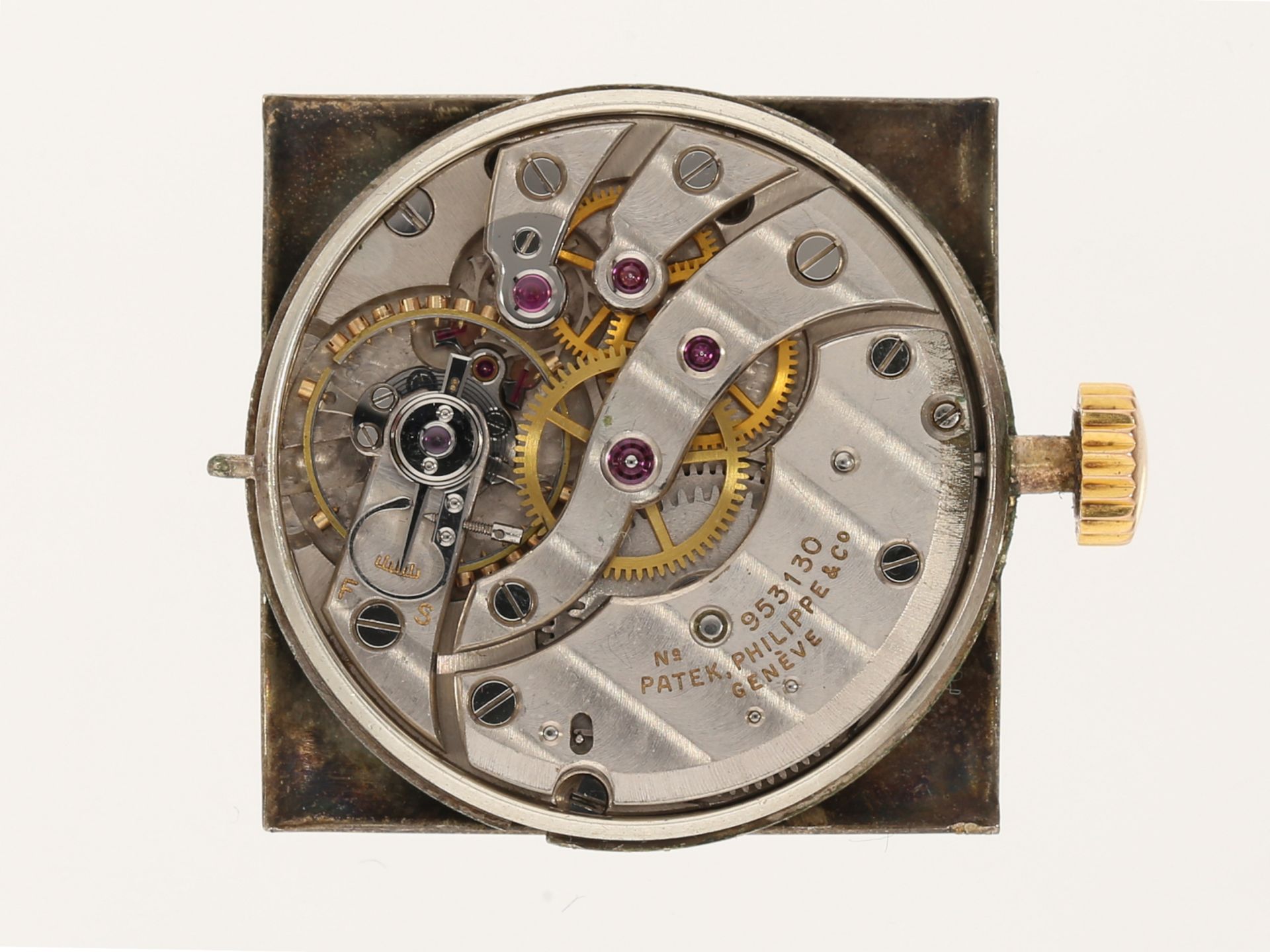 Armbanduhr: sehr seltene vintage Herrenarmbanduhr von Patek Philippe REF. 2422, 1940er - Bild 4 aus 6