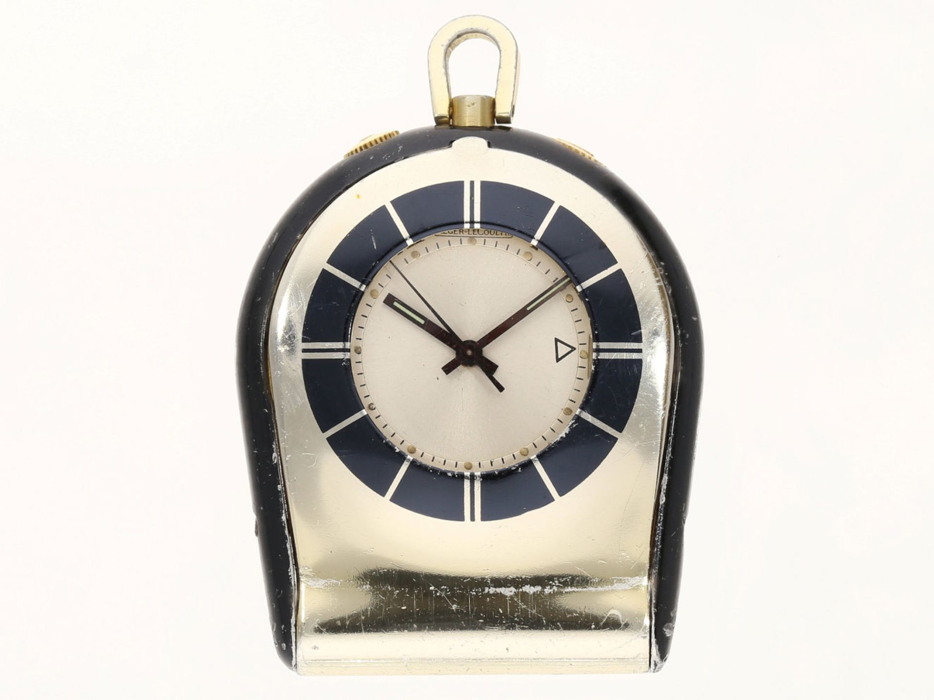 Reisewecker/Reiseuhr: Jaeger-LeCoultre Memovox Reiseuhr, Ref. 11007, ca. 1970