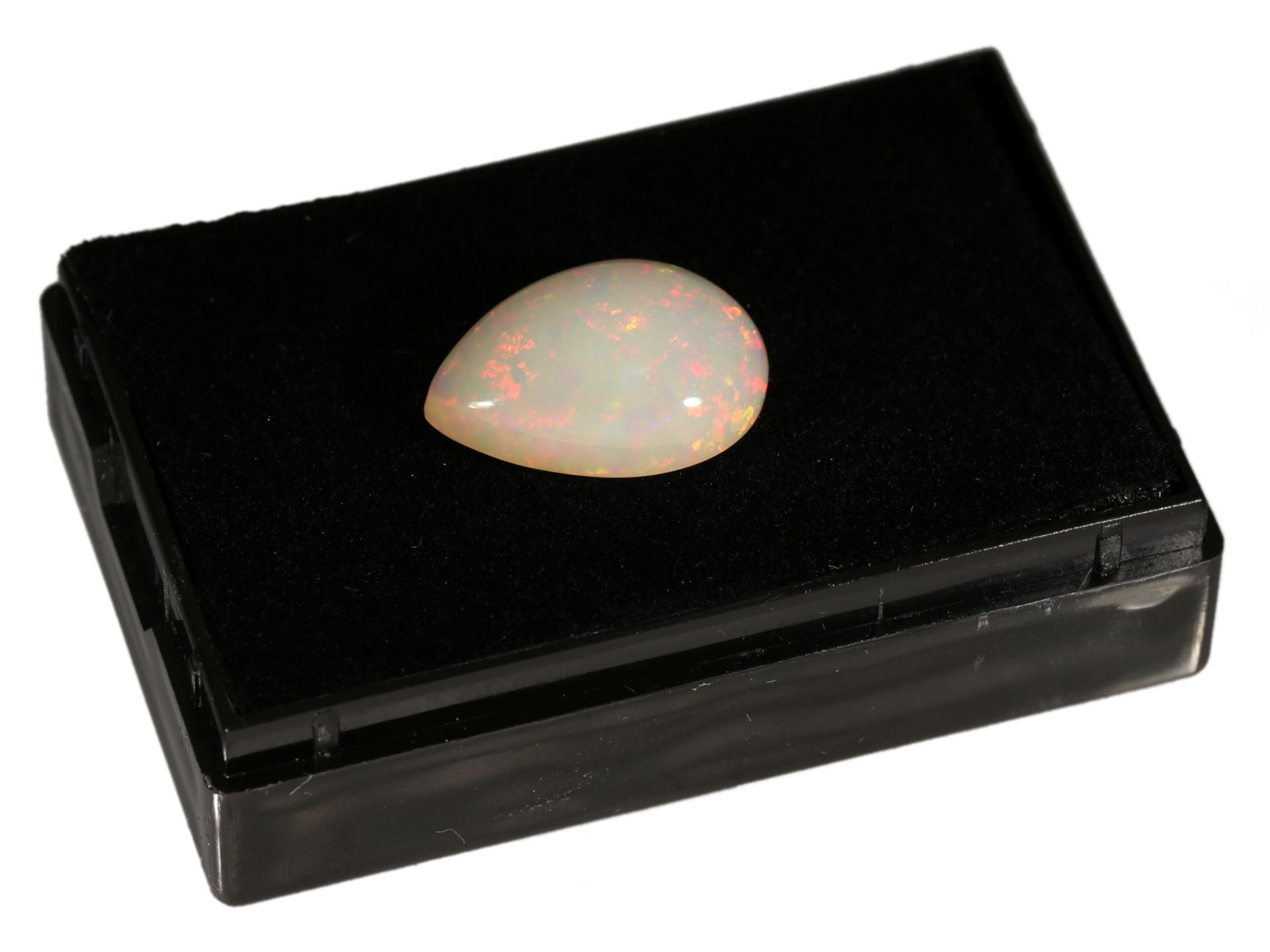 Opal: schöner schillernder Opal von ca. 8,4ct, mit Zertifikat - Image 2 of 2