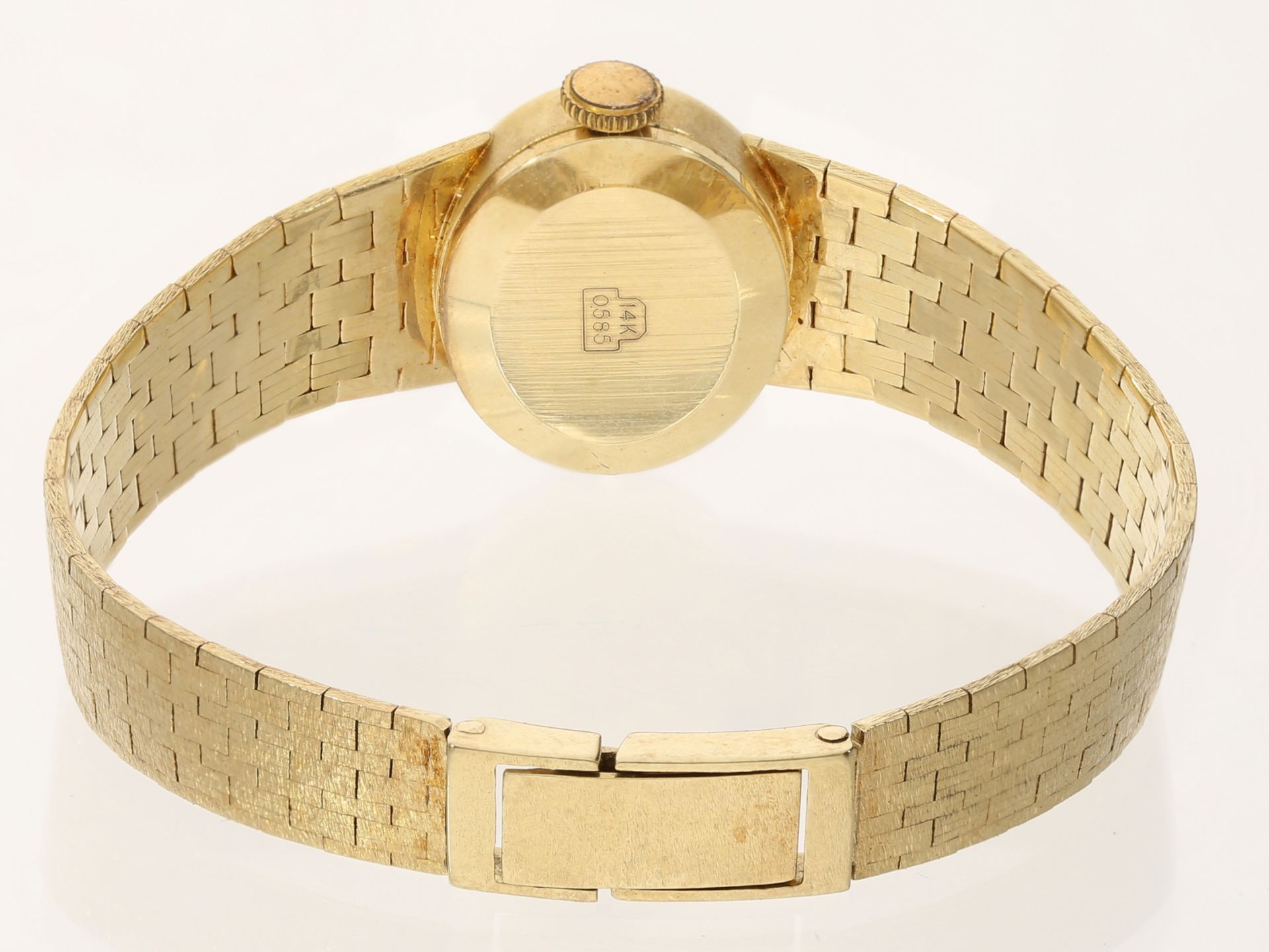 Armbanduhr: vintage Schmuckuhr in 14K Gold, "EFrico" - Image 3 of 3